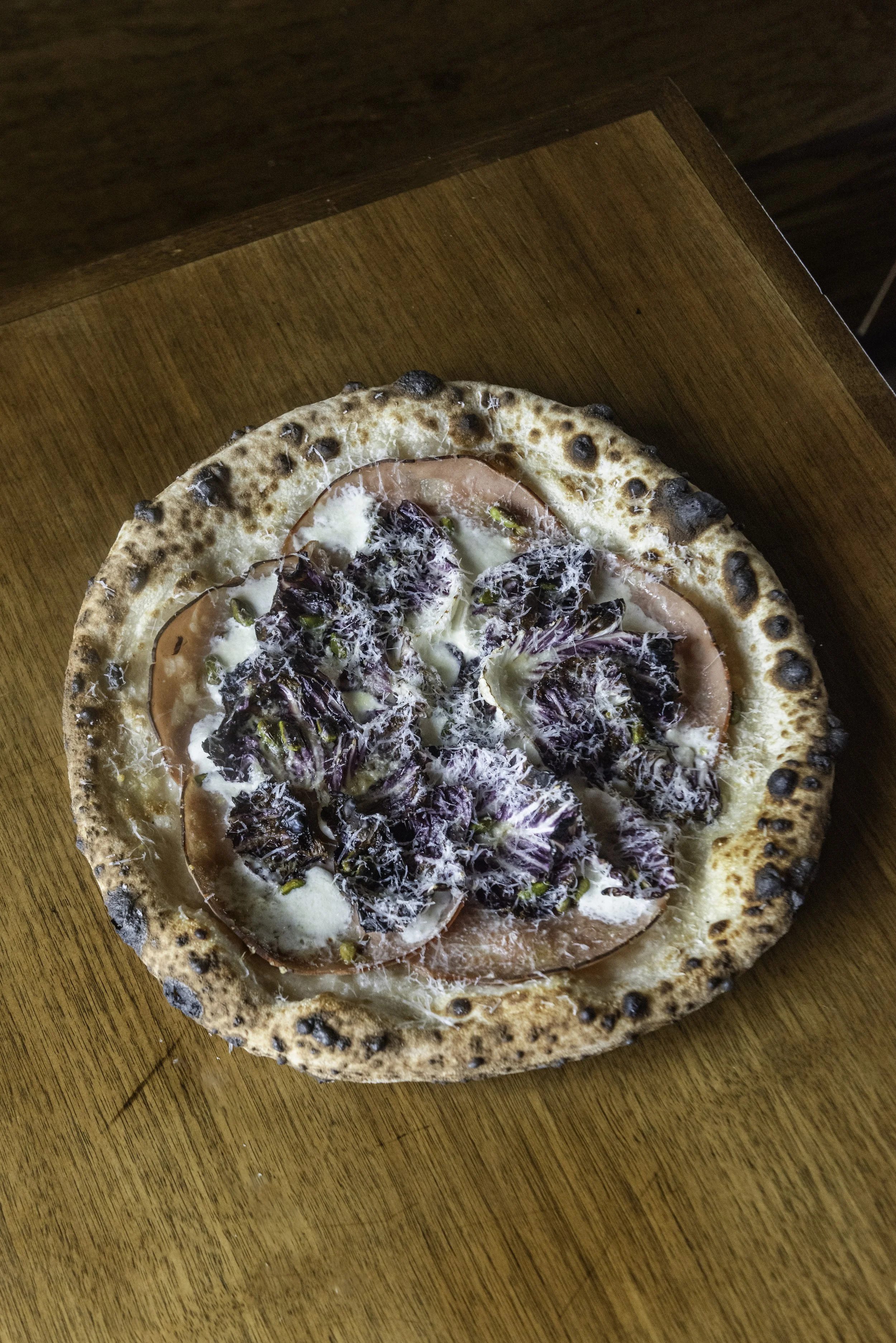 Mortadella Pizza