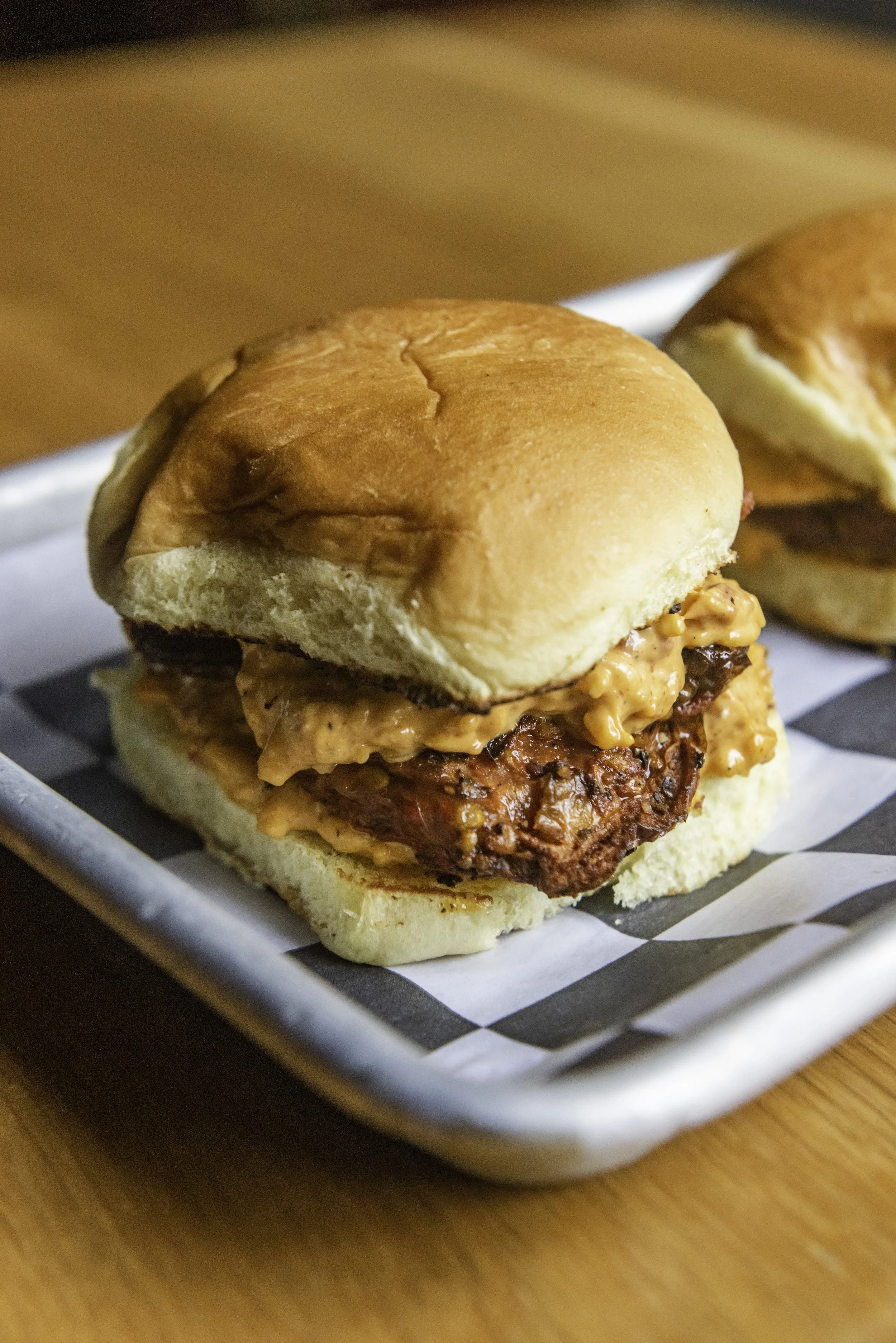 Smoked Tomato Sliders