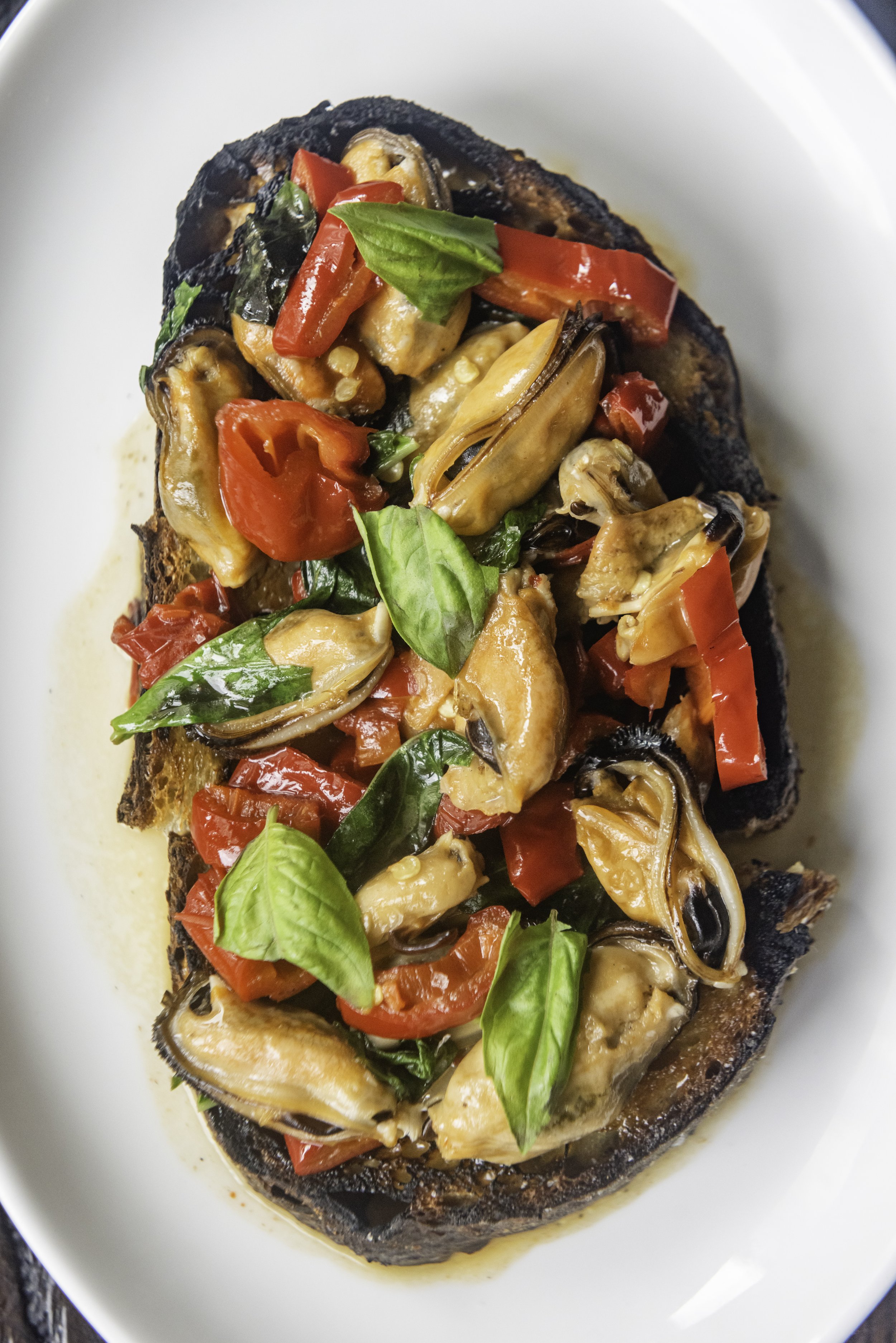 Mussel Toast