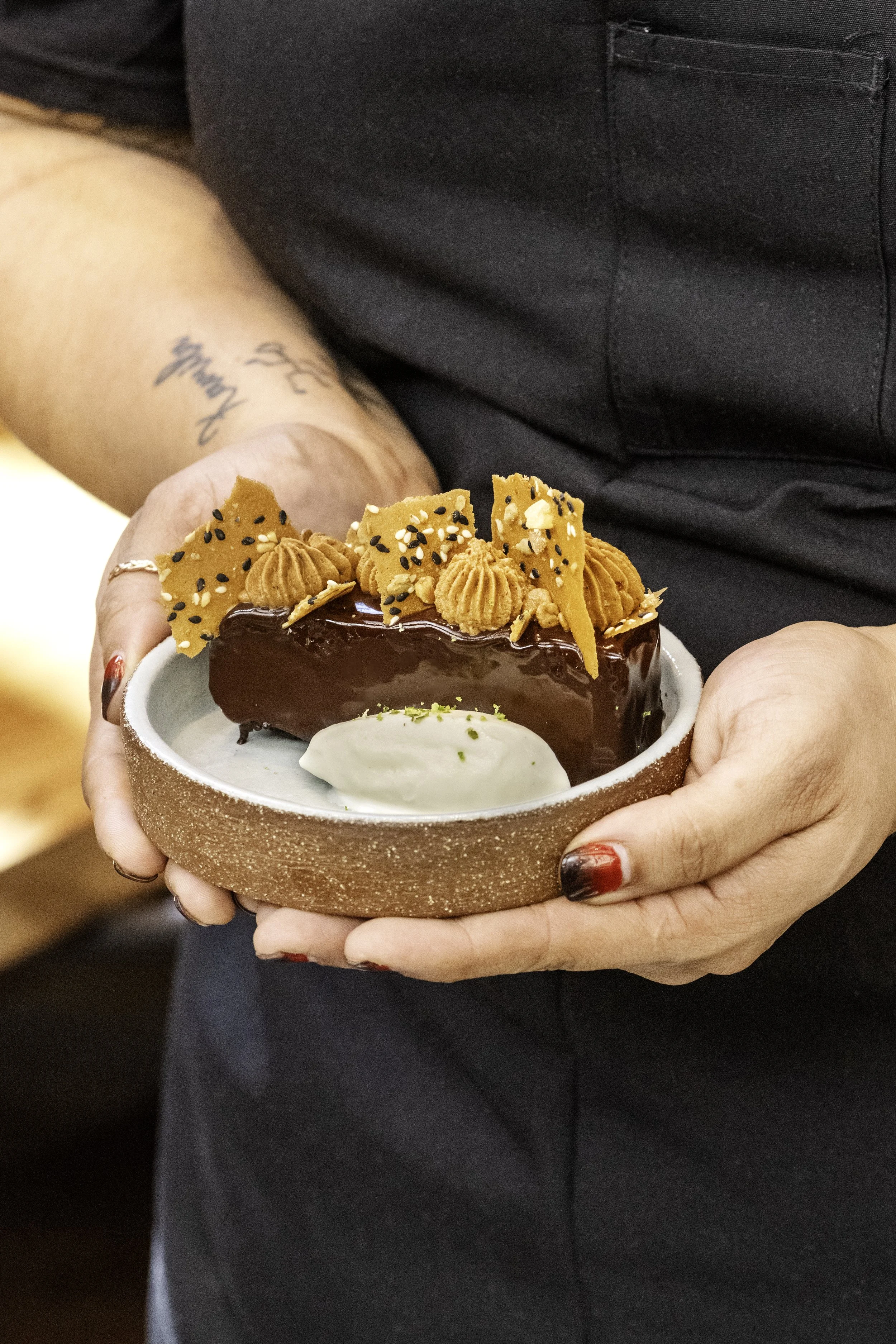 Chocolate Mole Tart