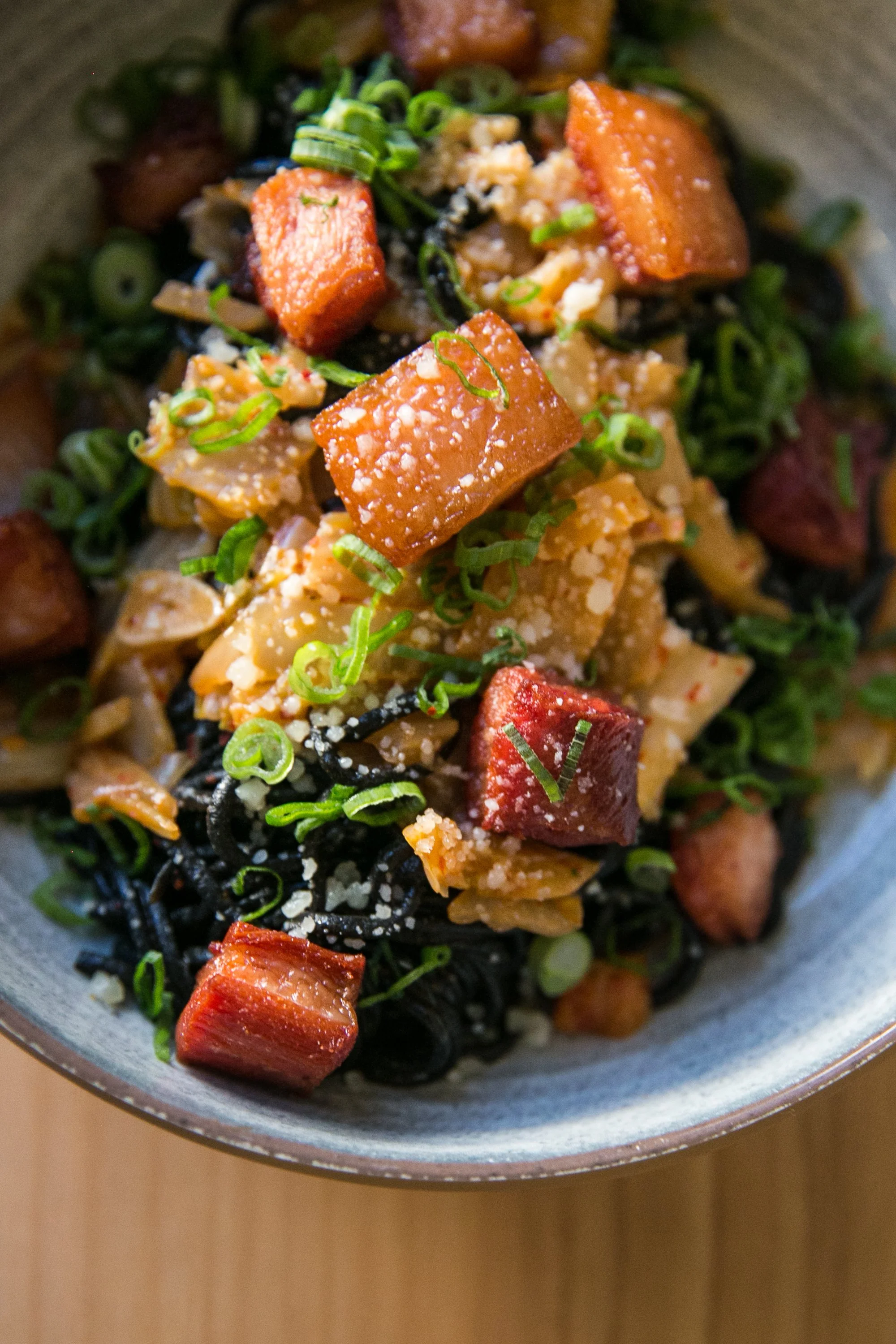 Squid Ink Spaghetti