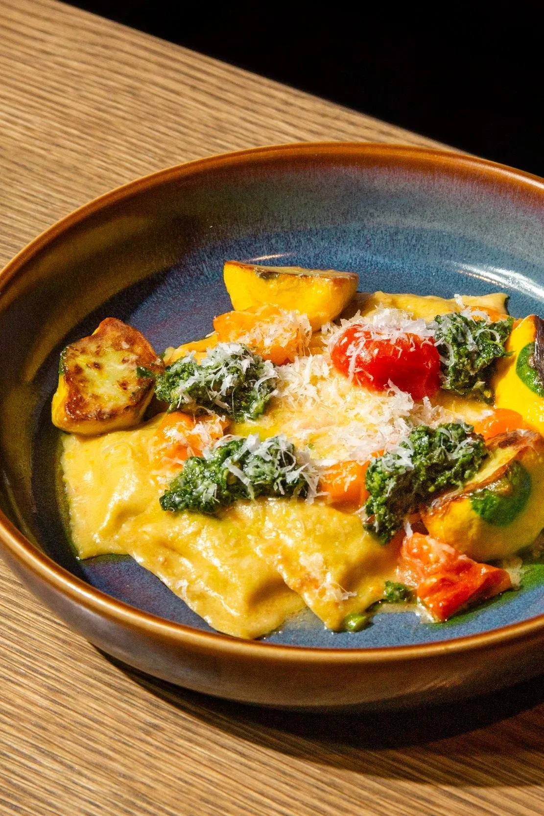 Charred Eggplant Ravioli