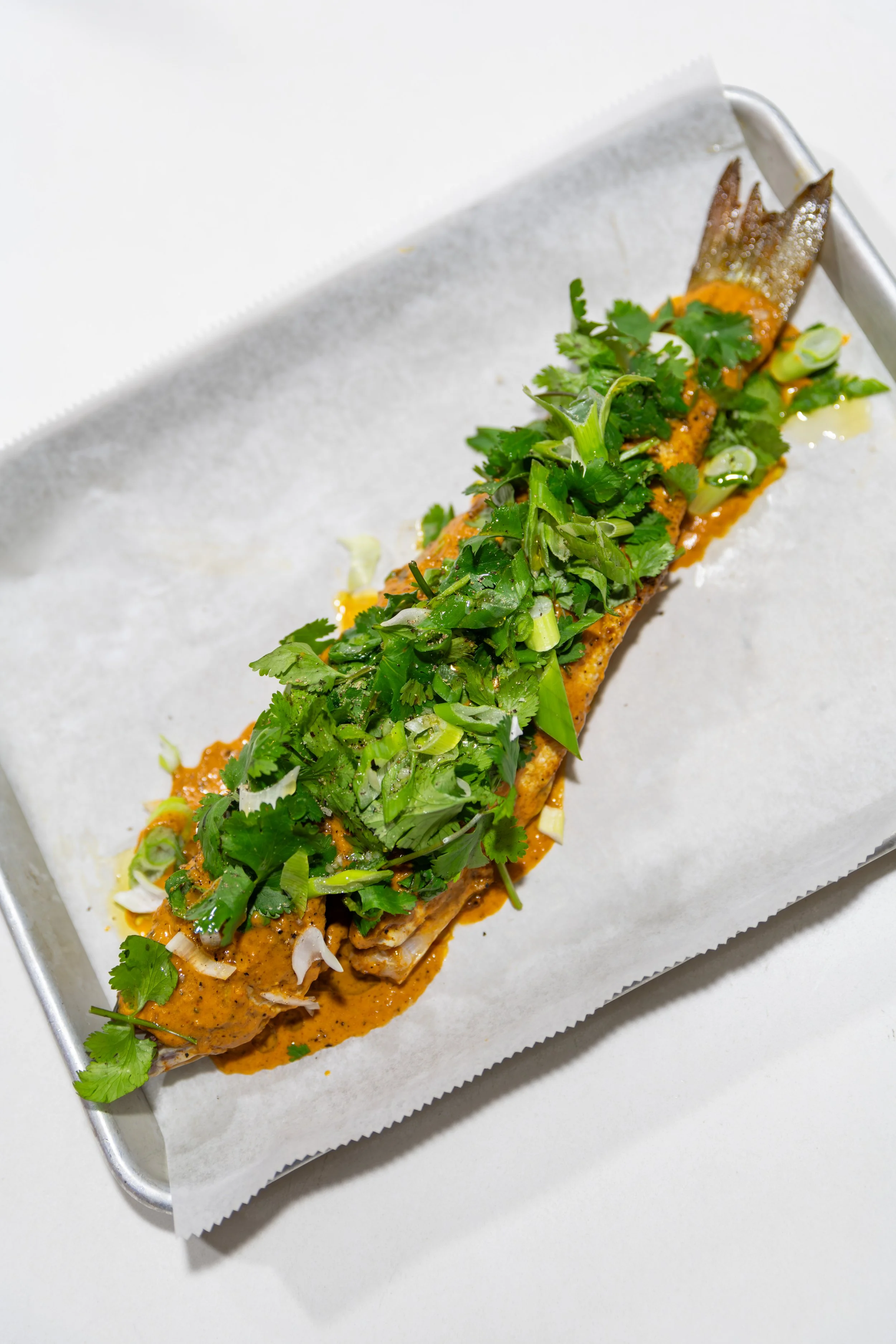 Roasted Branzino