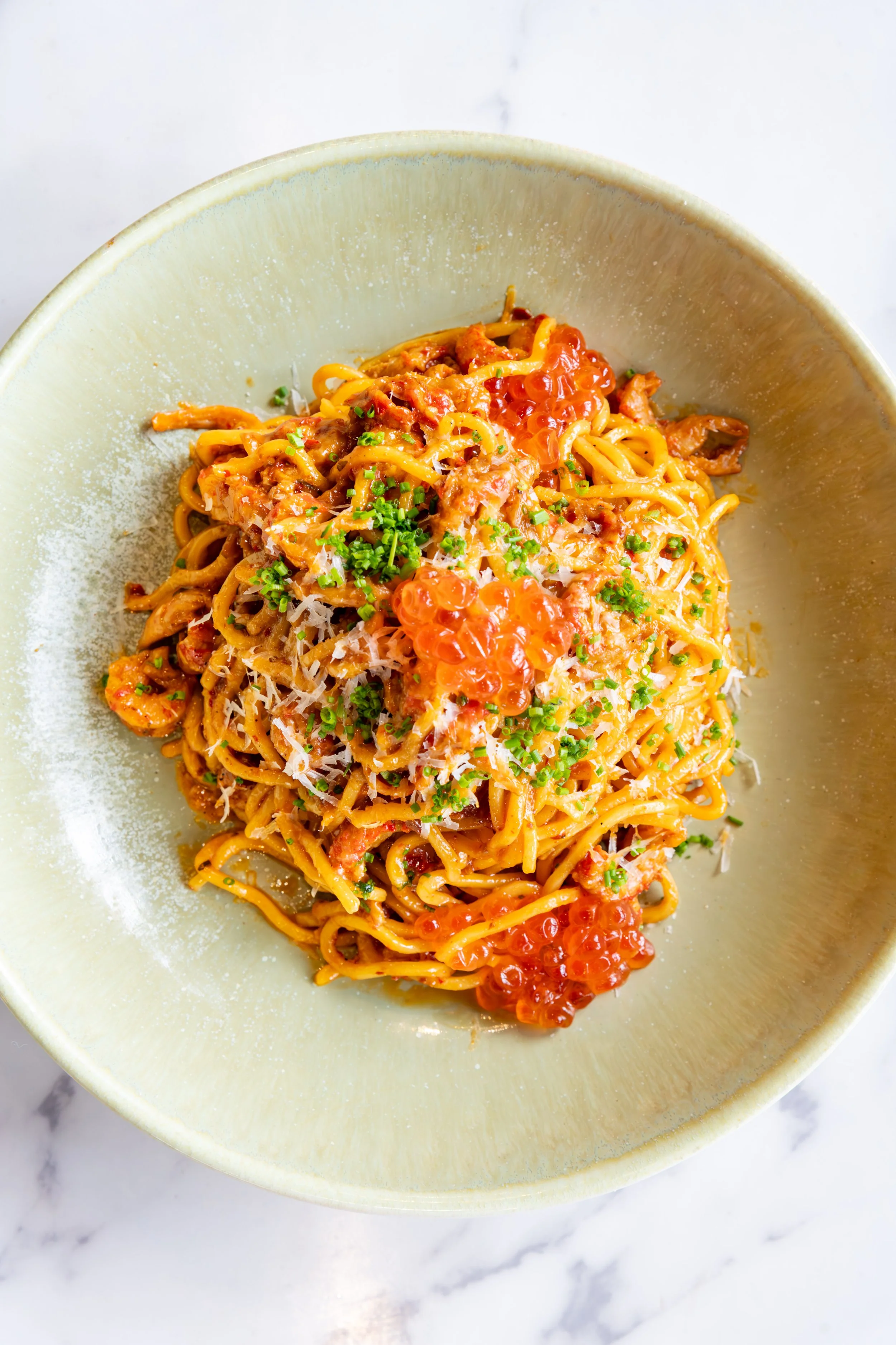 Viet-Cajun Crawfish Noodles