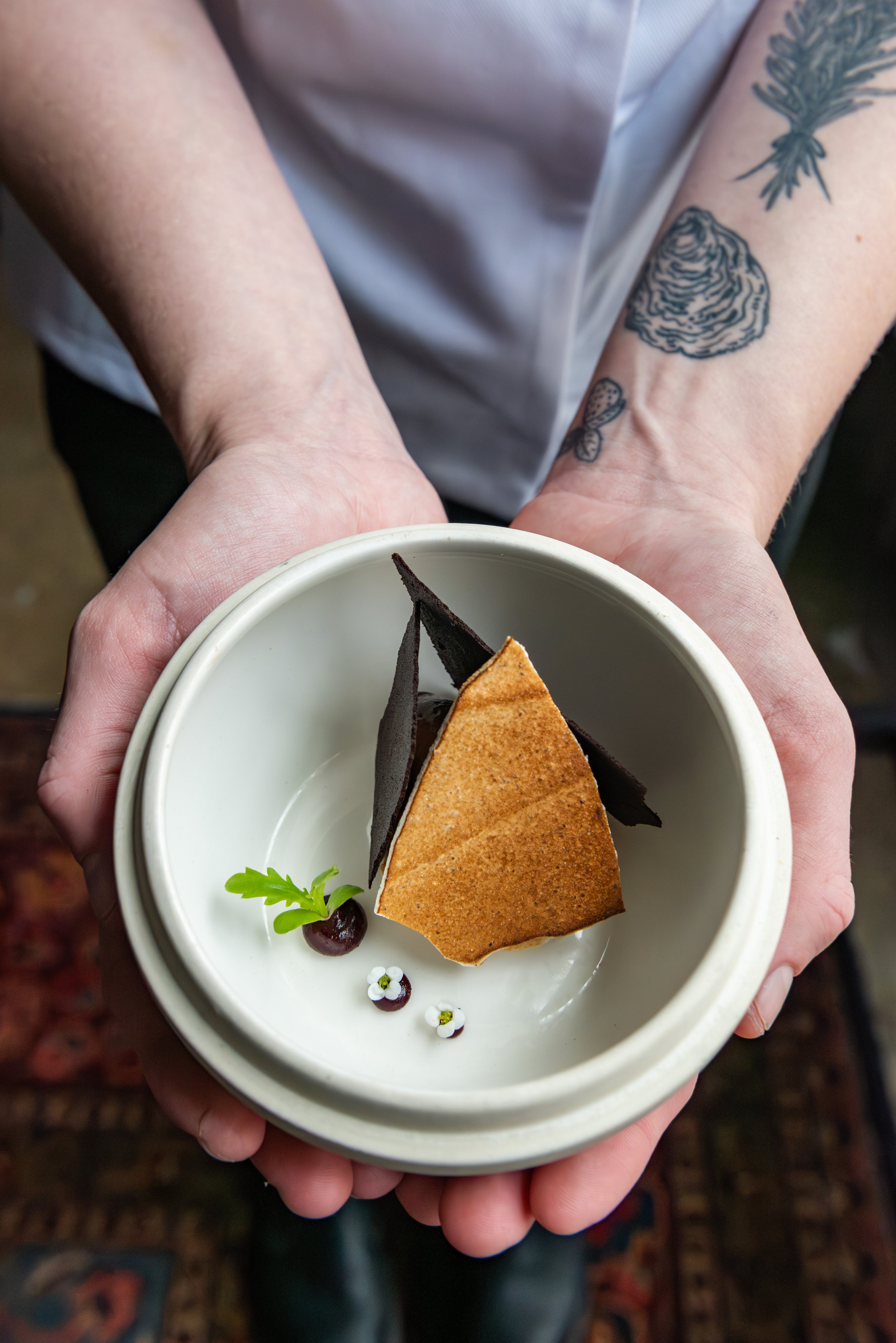 Lapsang Souchong-Chocolate Sorbet