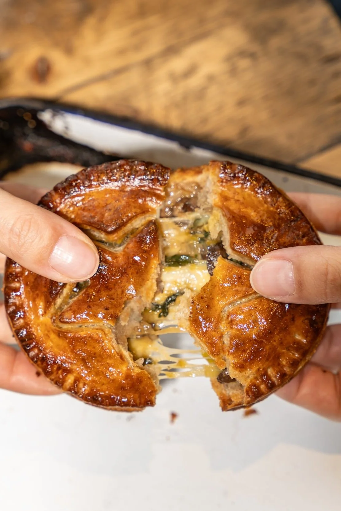 Mushroom Hand Pie