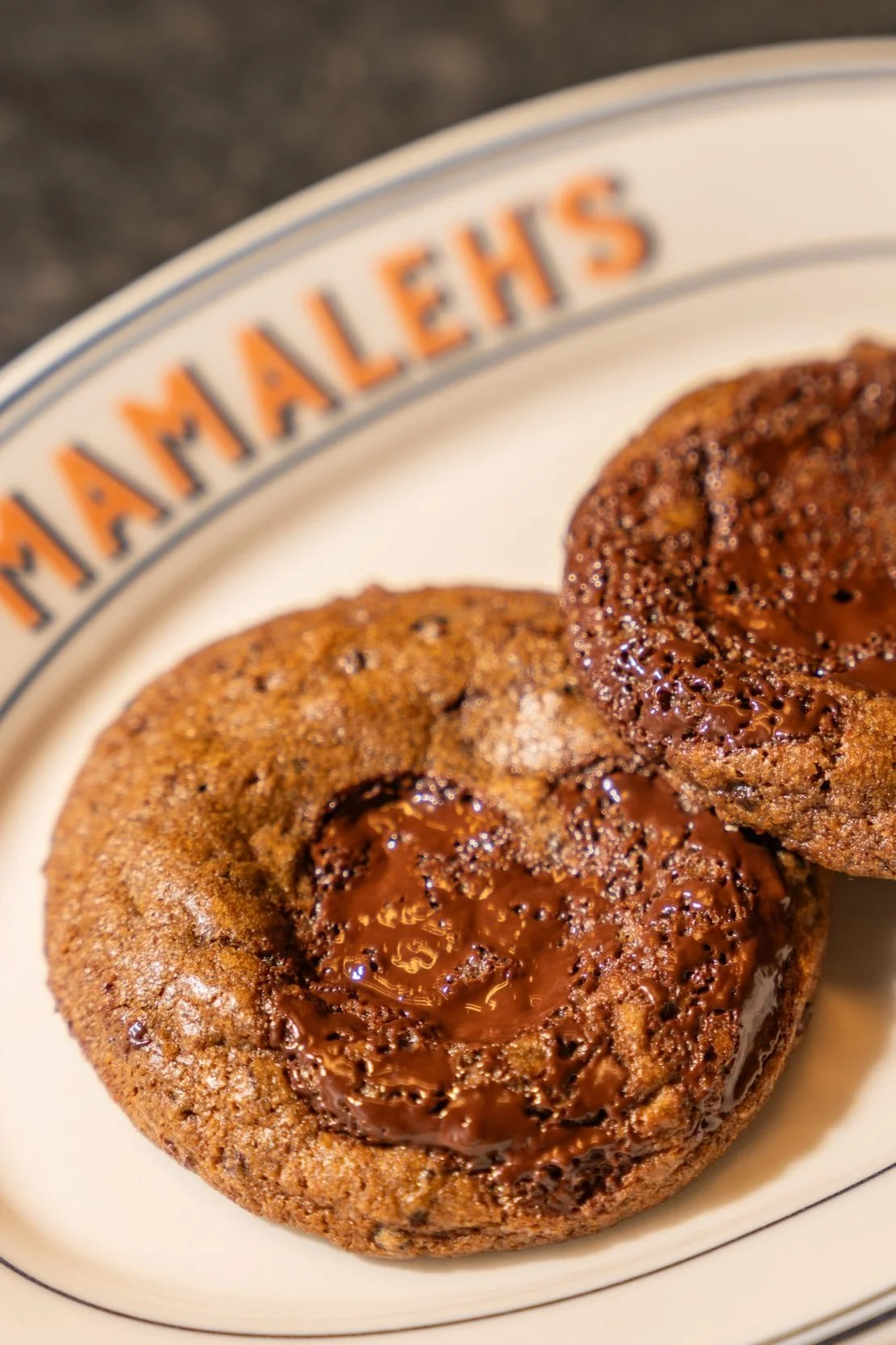 Pumpernickel-Chocolate Chunk Cookies