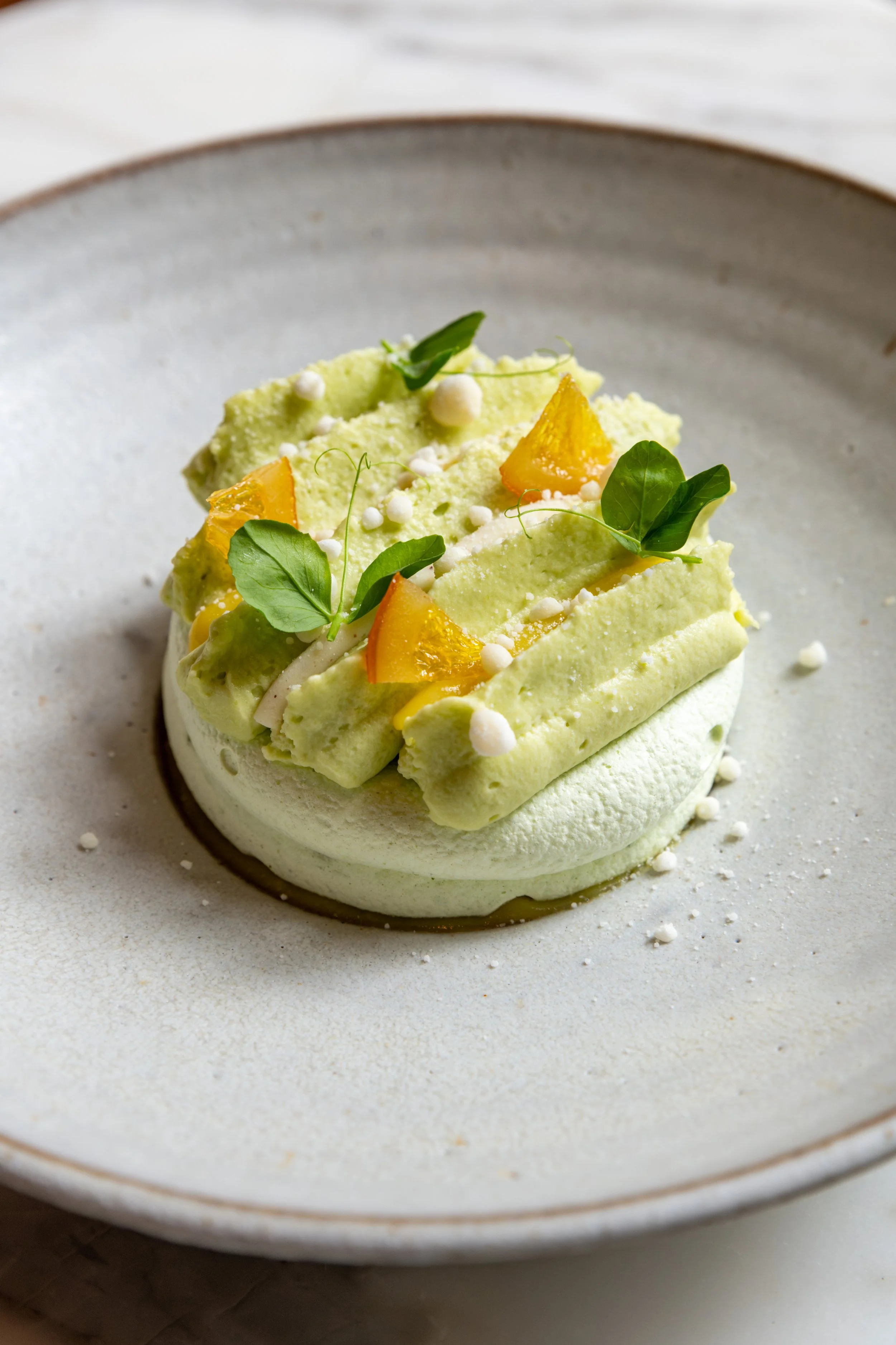 Sweet Pea Pavlova