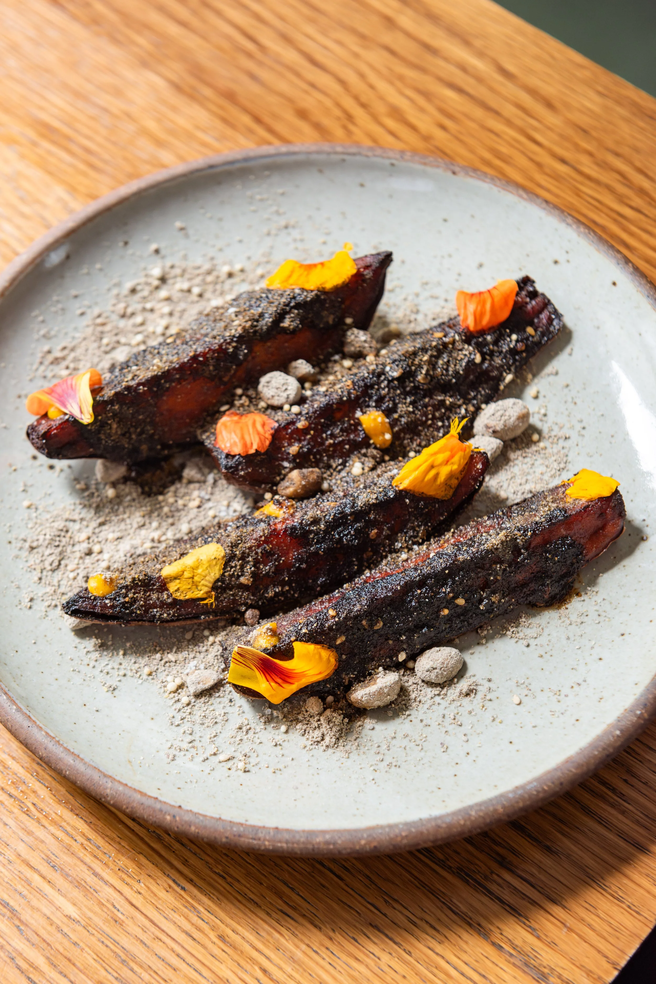 Confit Sweet Potatoes