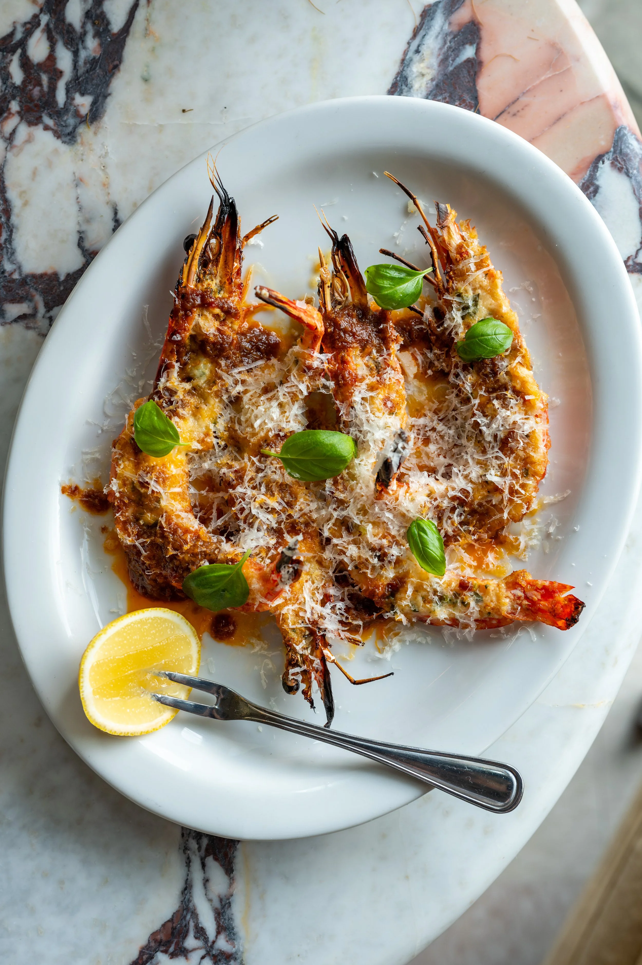 Wood-Roasted Tiger Prawns