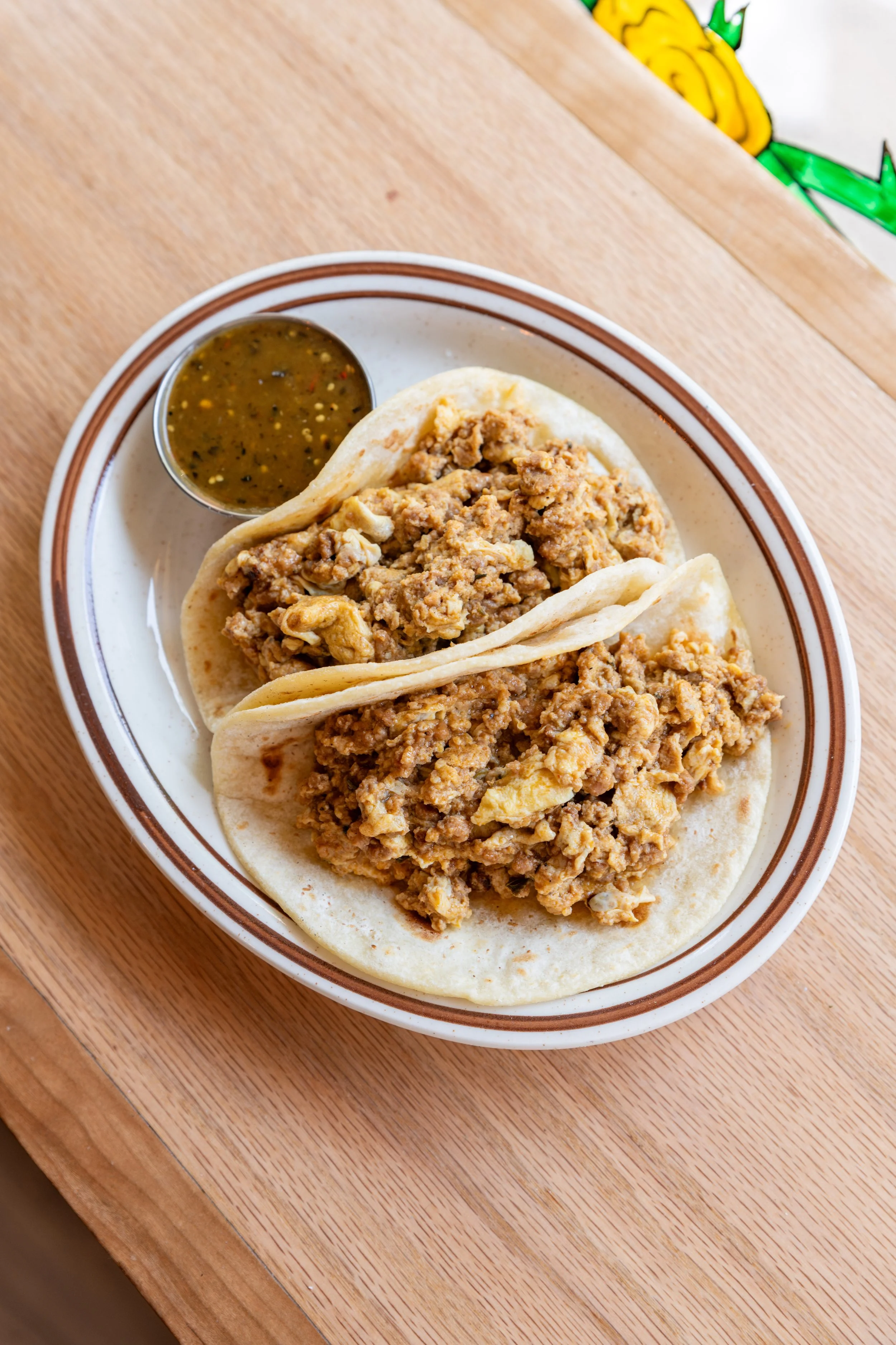 Impossible™ Chorizo Breakfast Tacos
