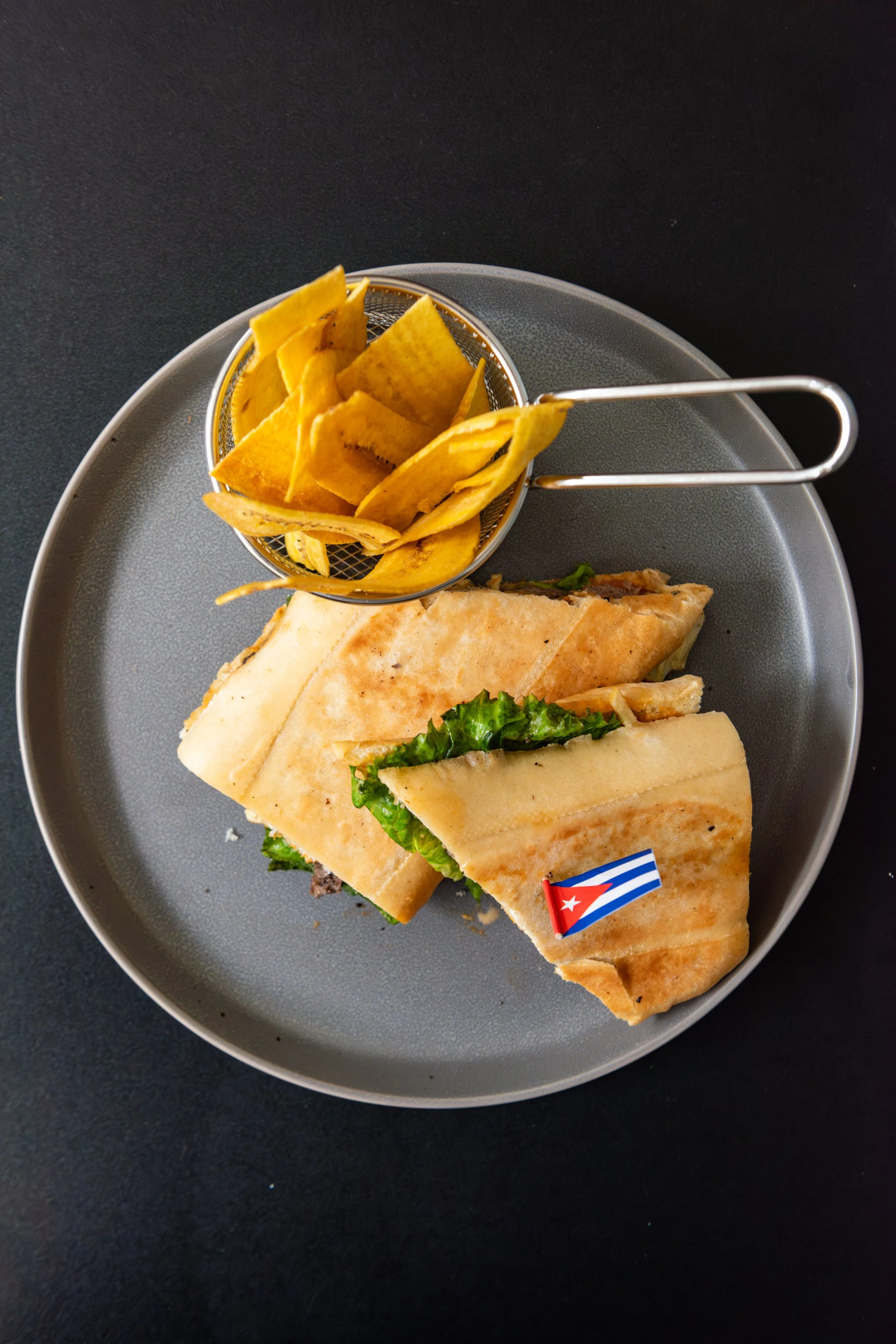 Pan con Bistec