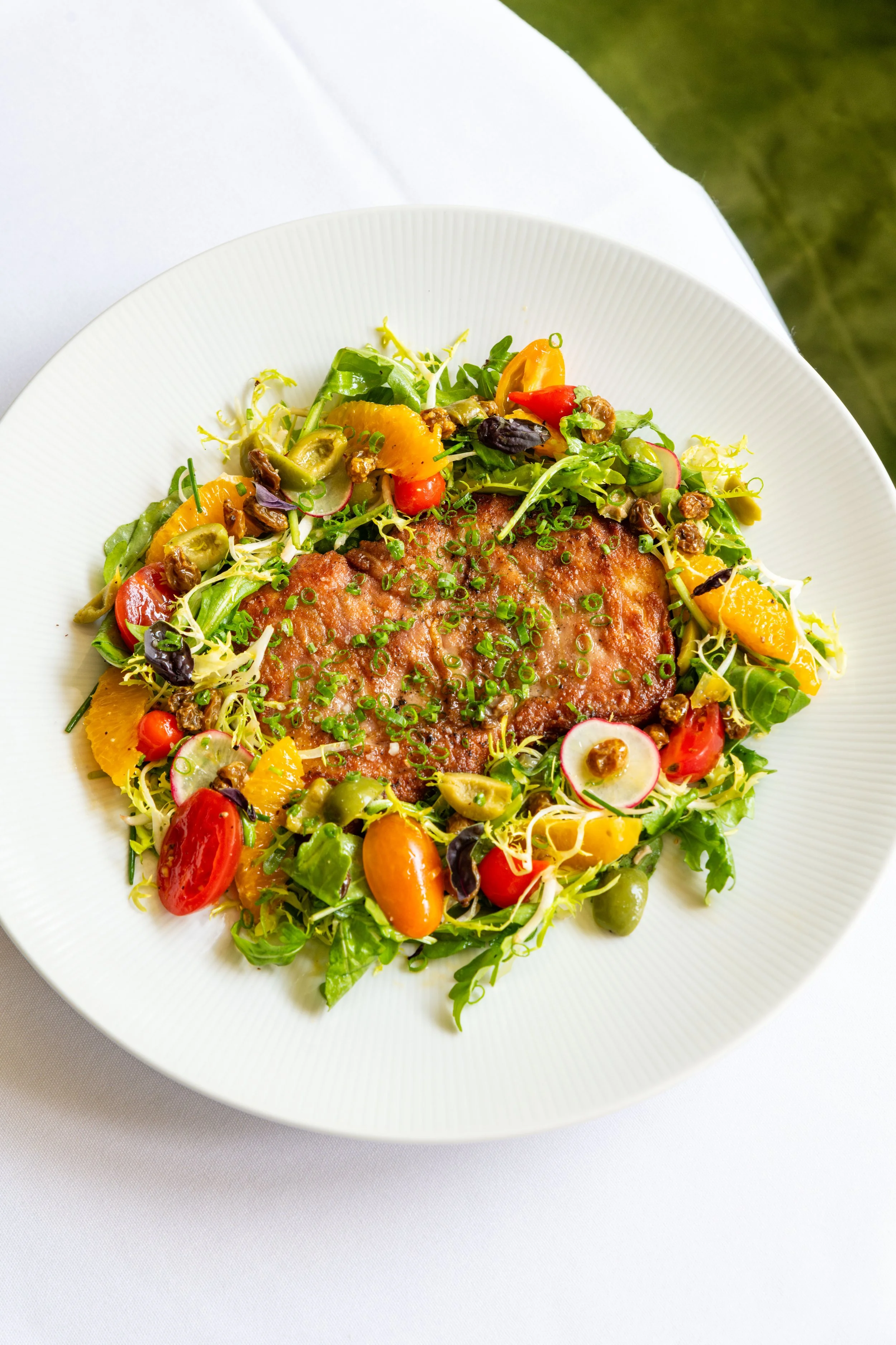 Swordfish Saltimbocca