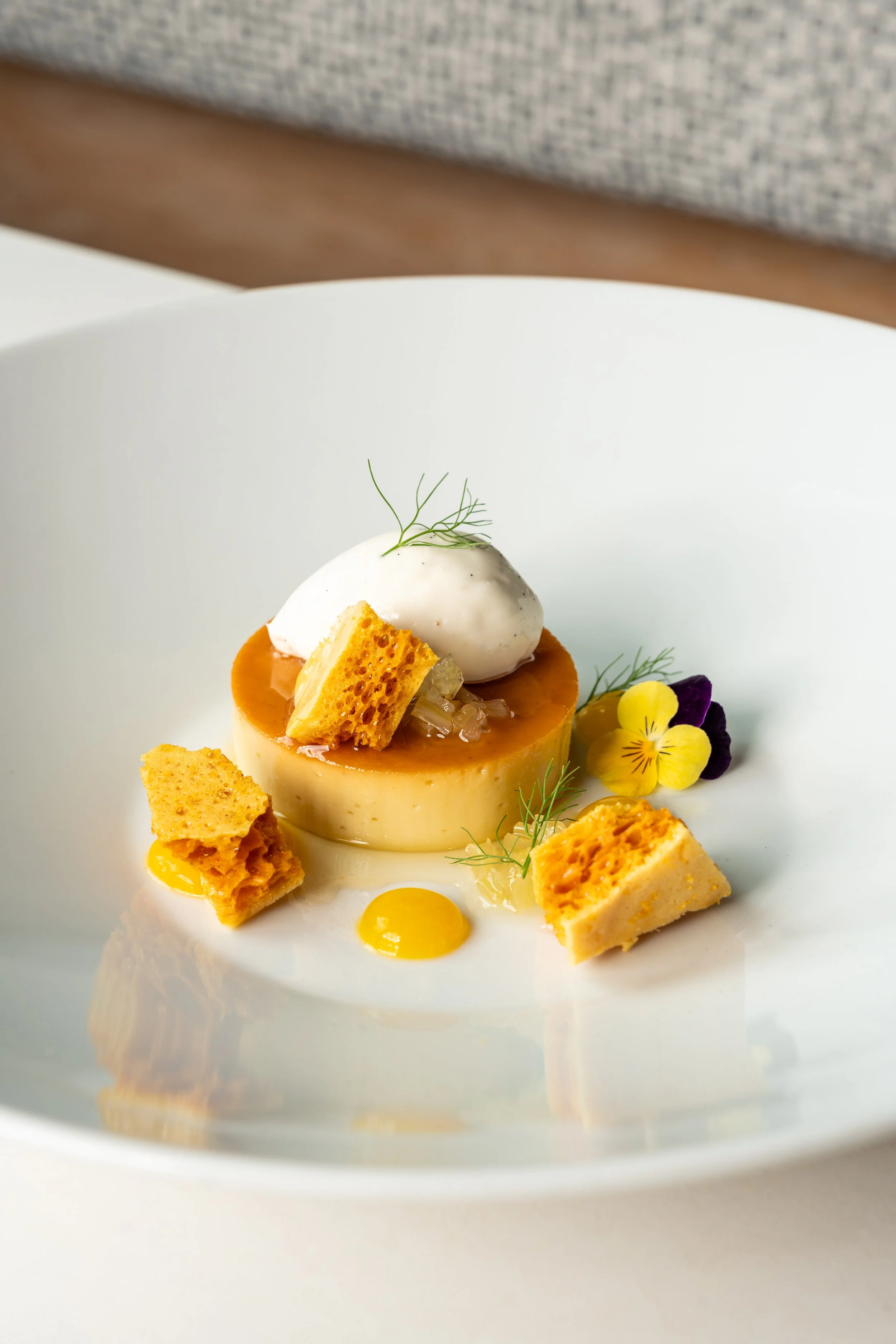 Hinojo Flan