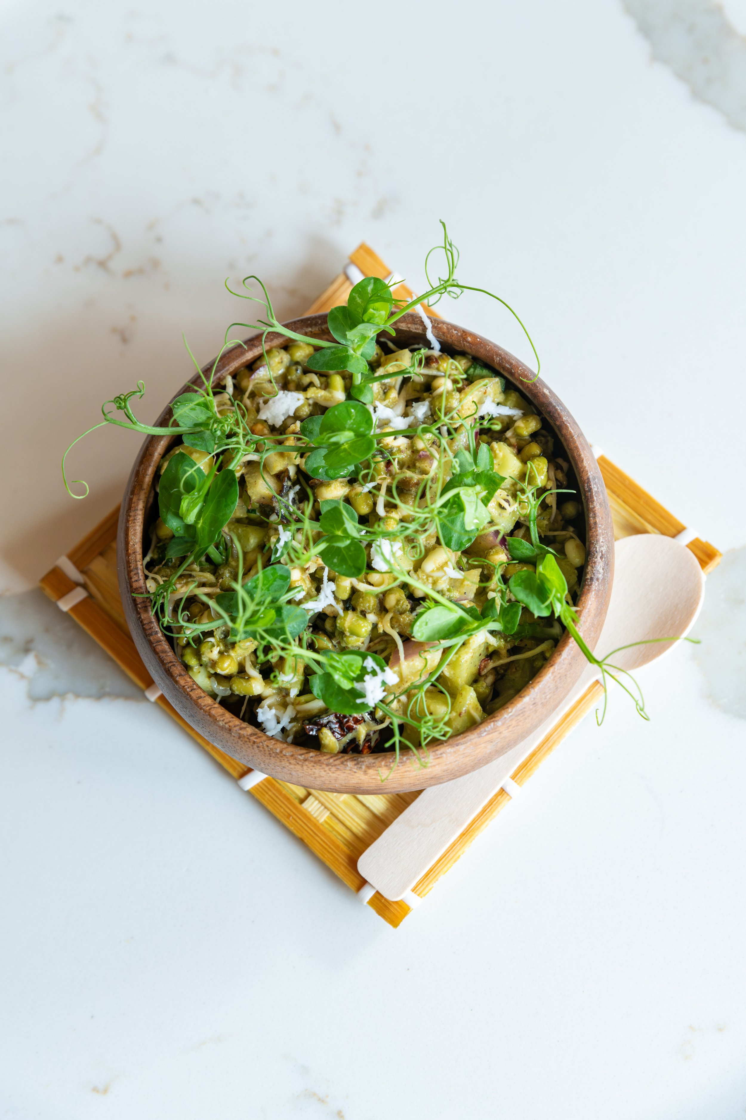 Sprouted Mung Beans