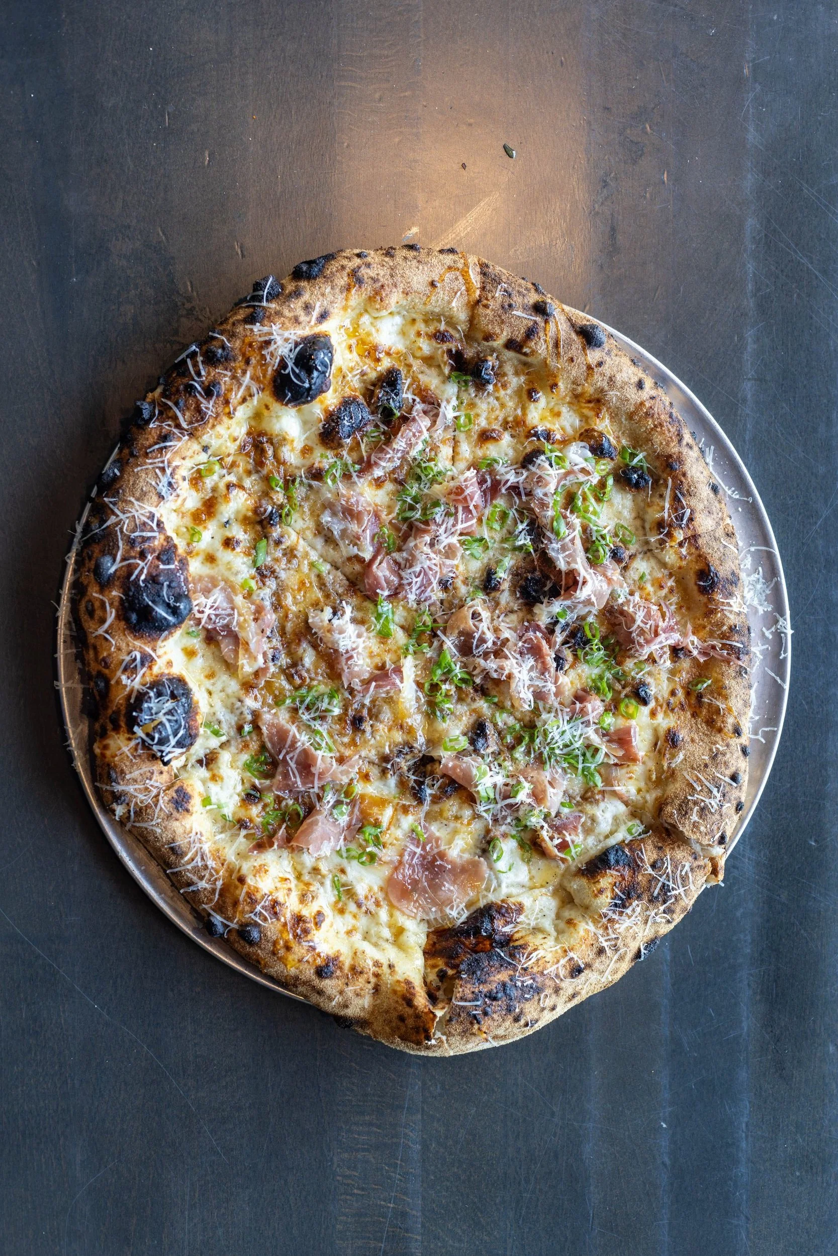 Prosciutto White Pizza