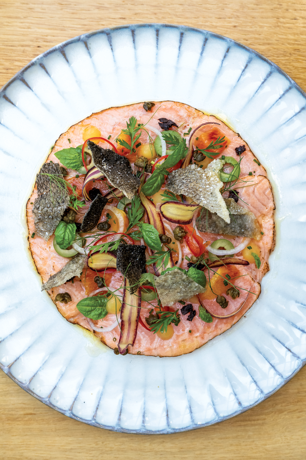 Salmon 'Semi-Crudo"