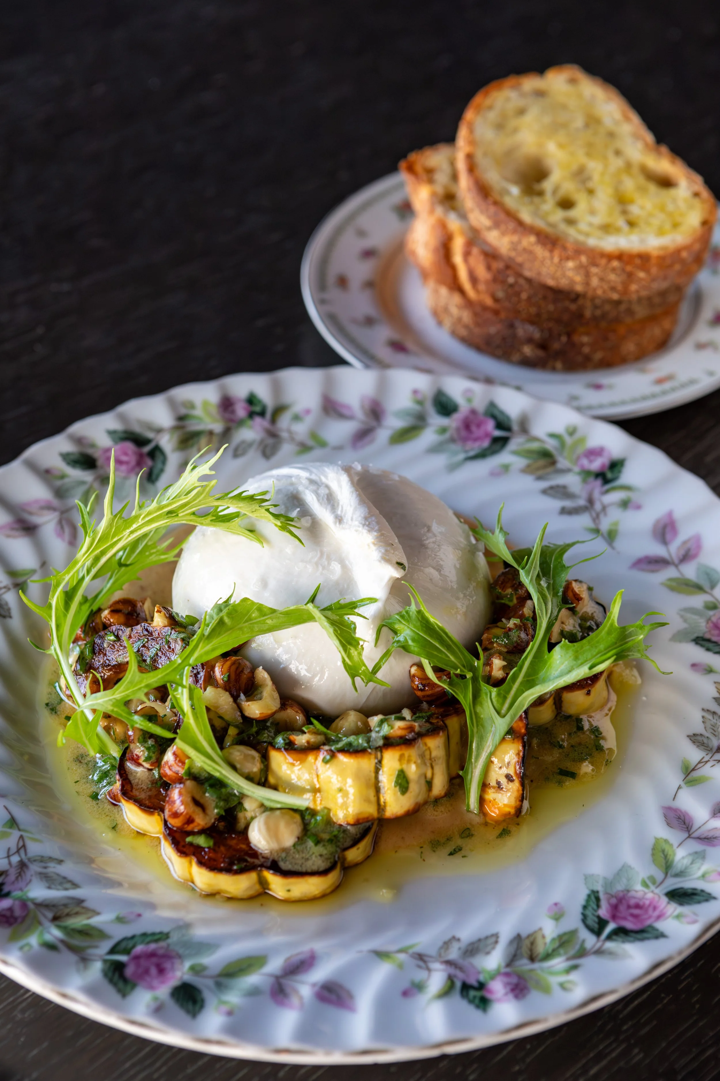 Burrata and Delicata Squash