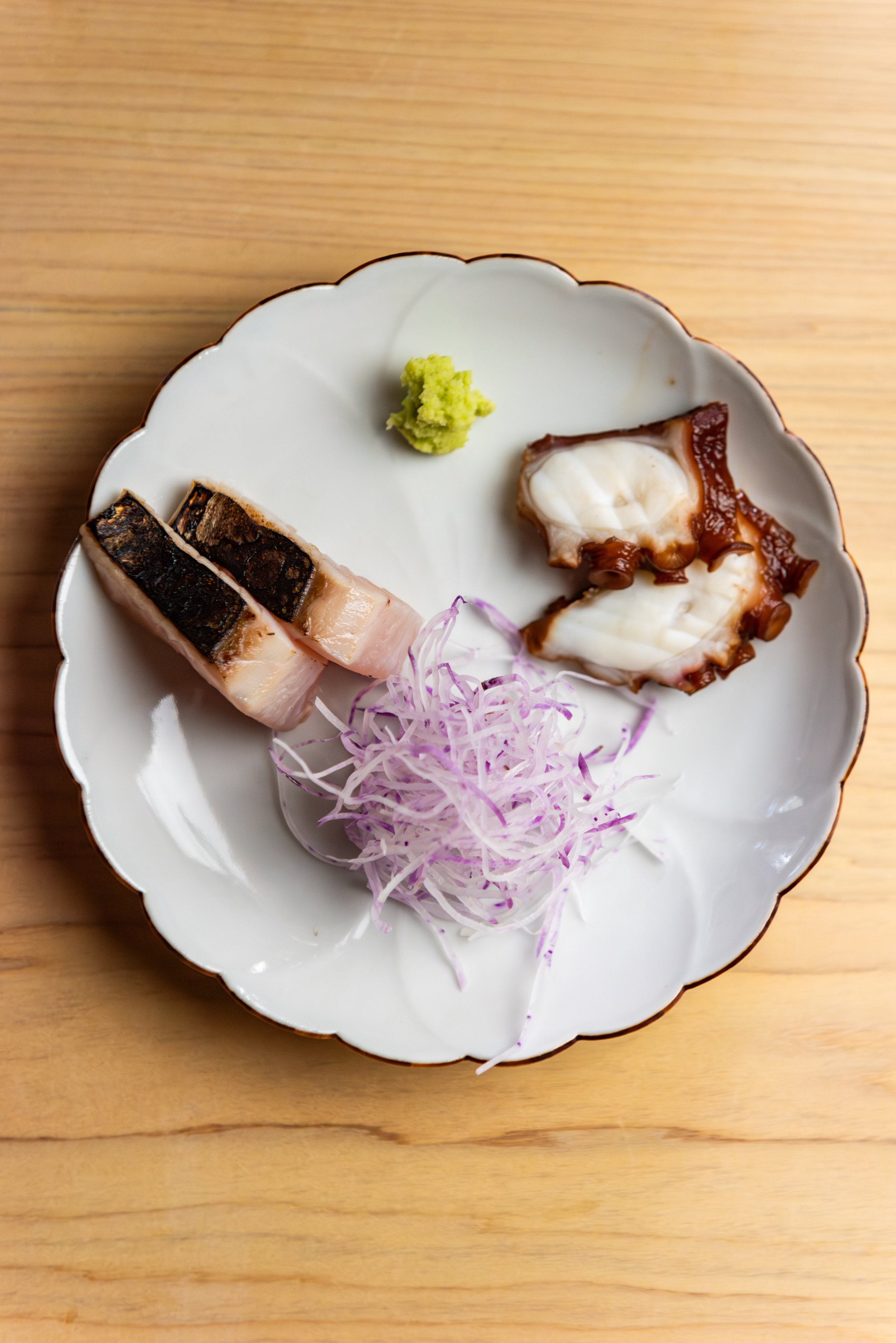 Sawara-Tako Sashimi