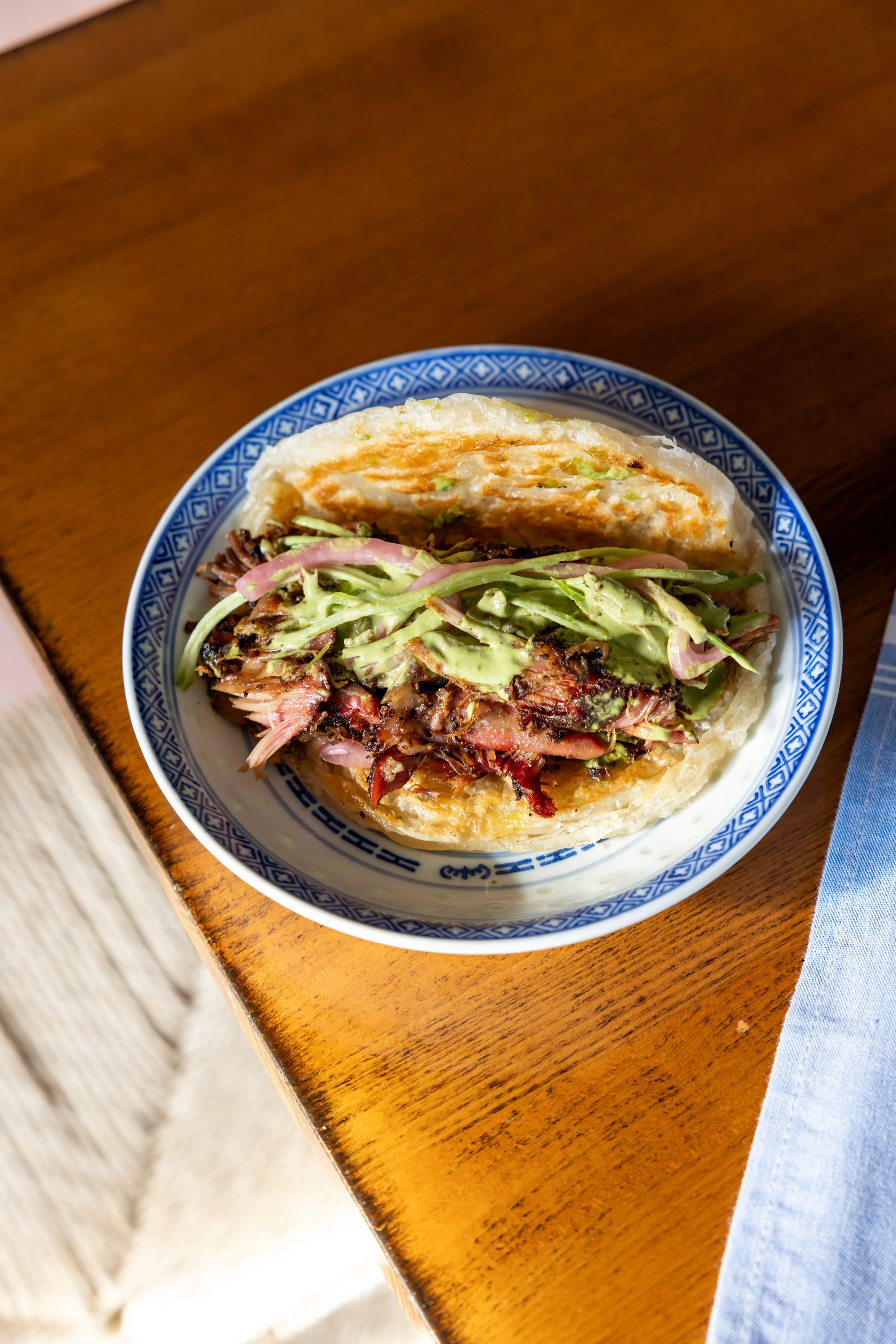 Central Texas-Style BBQ Lamb Gyro