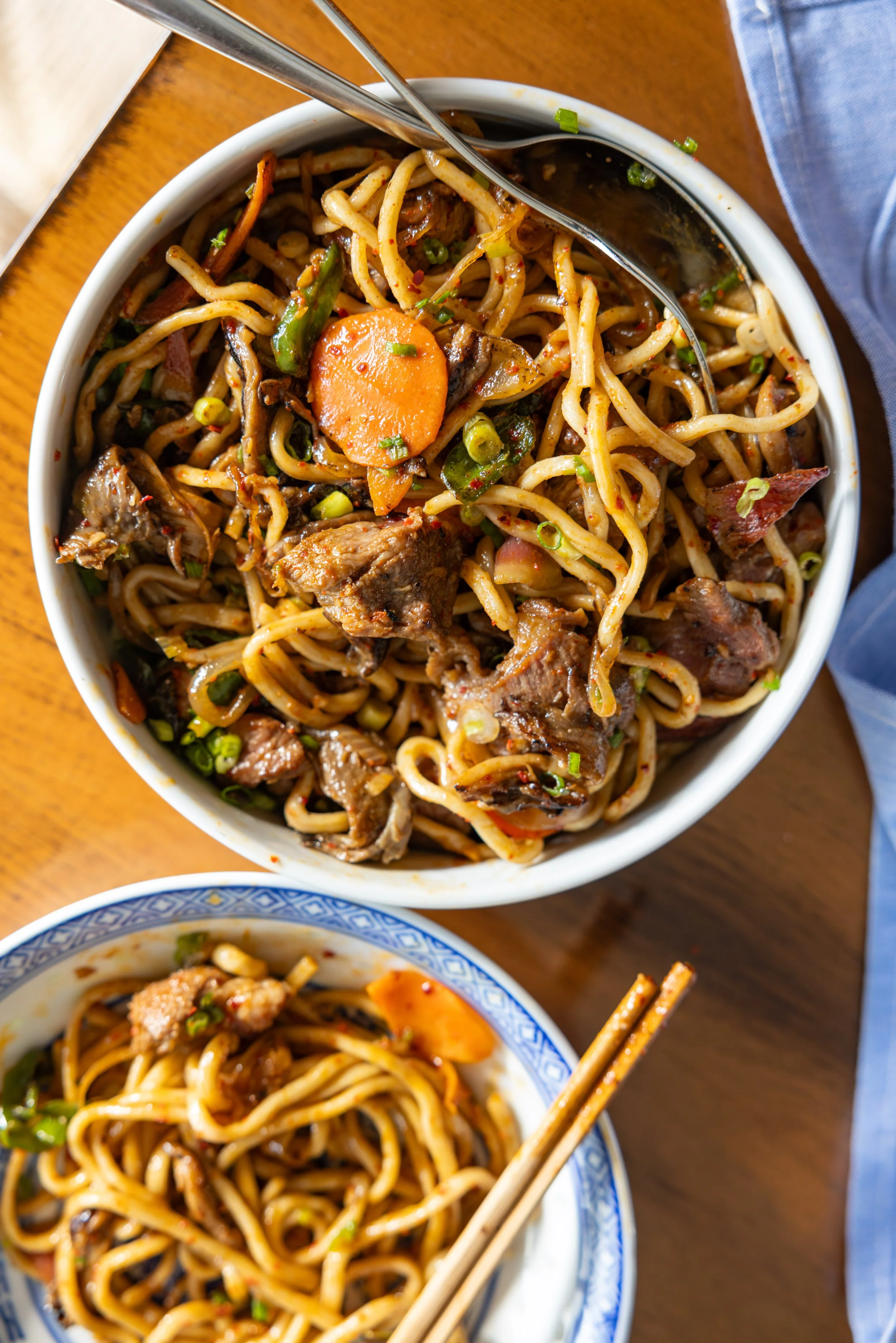 Mala Cumin Lamb Noodles