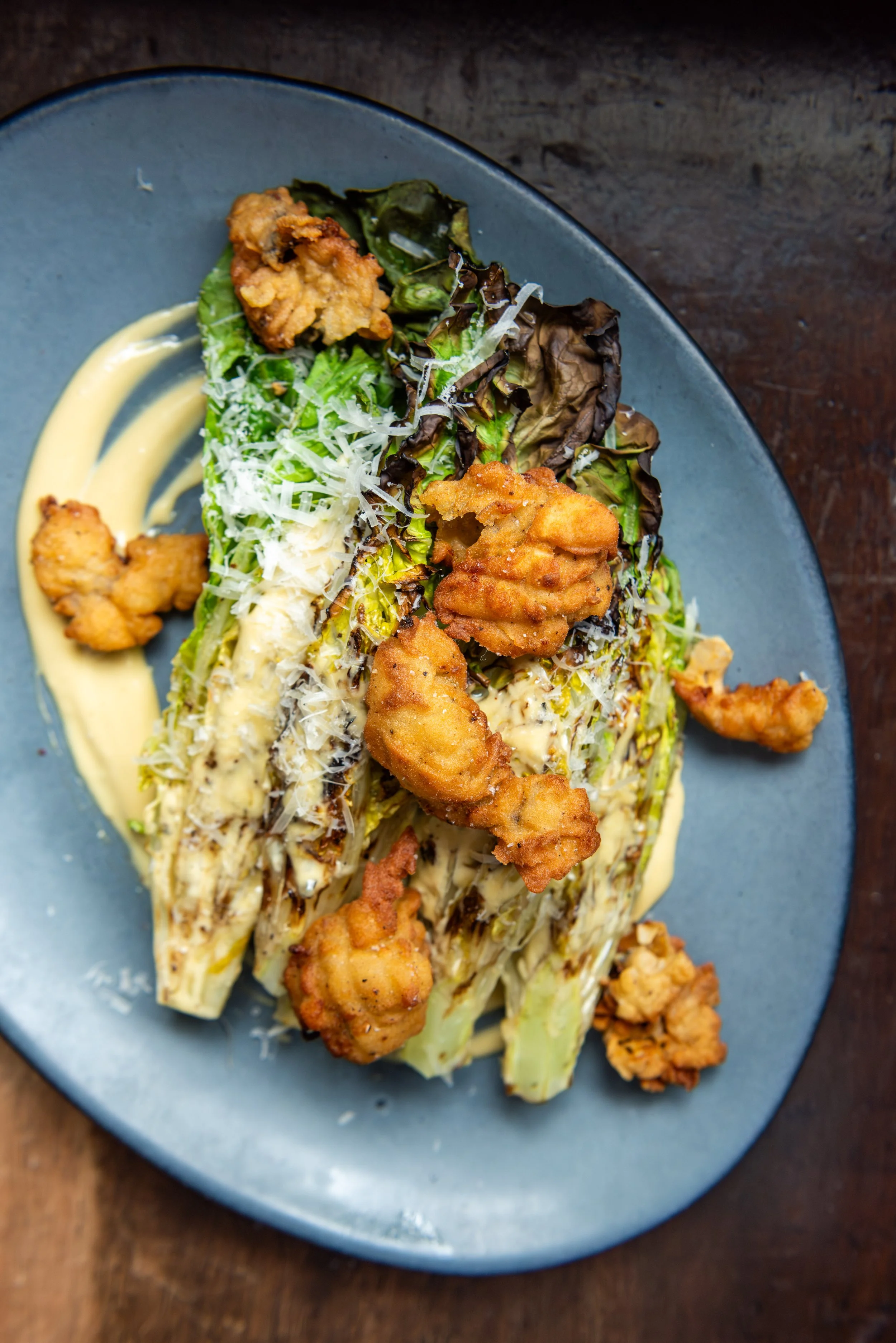 Grilled Little Gem Lettuce