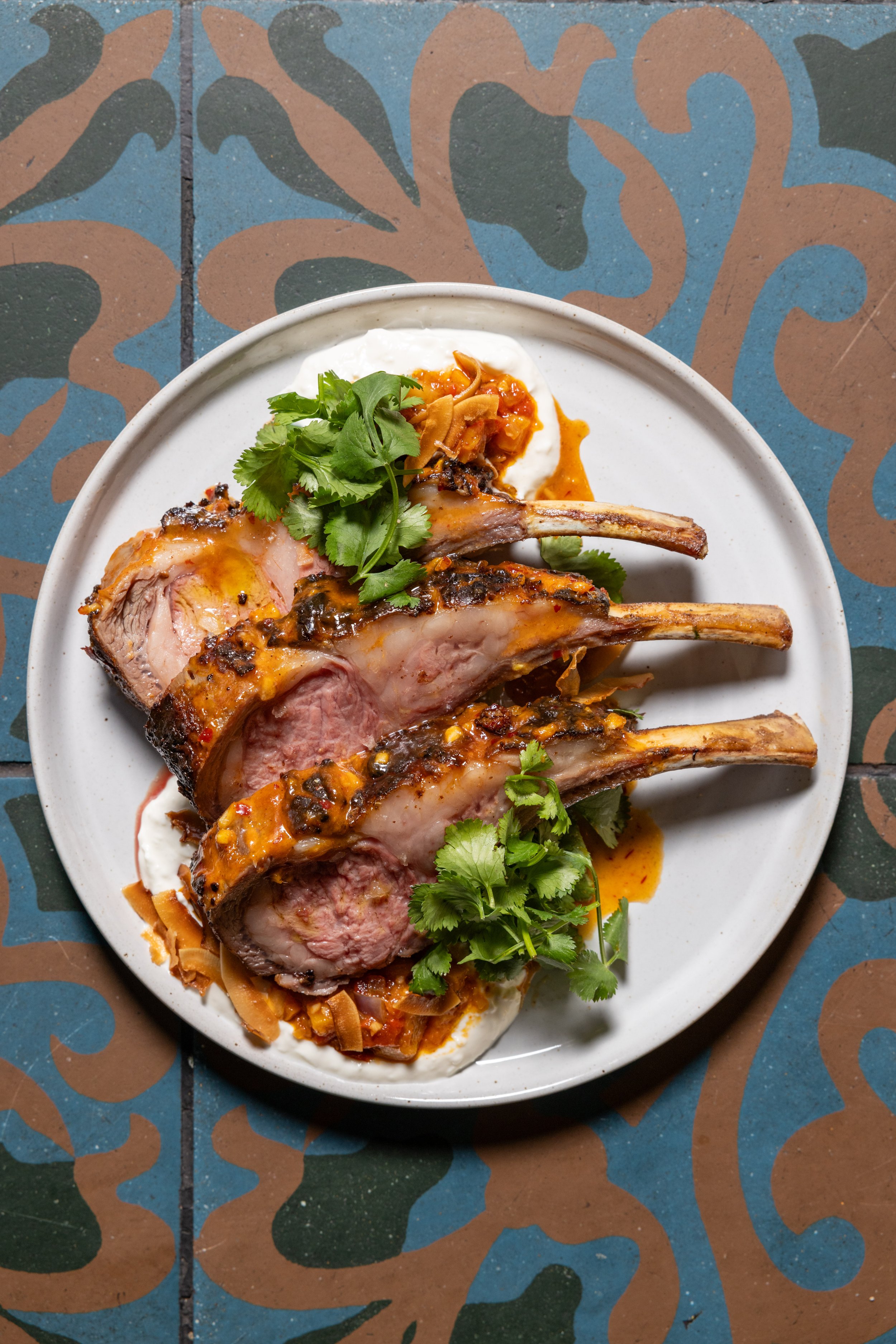 Roasted Lamb Rack