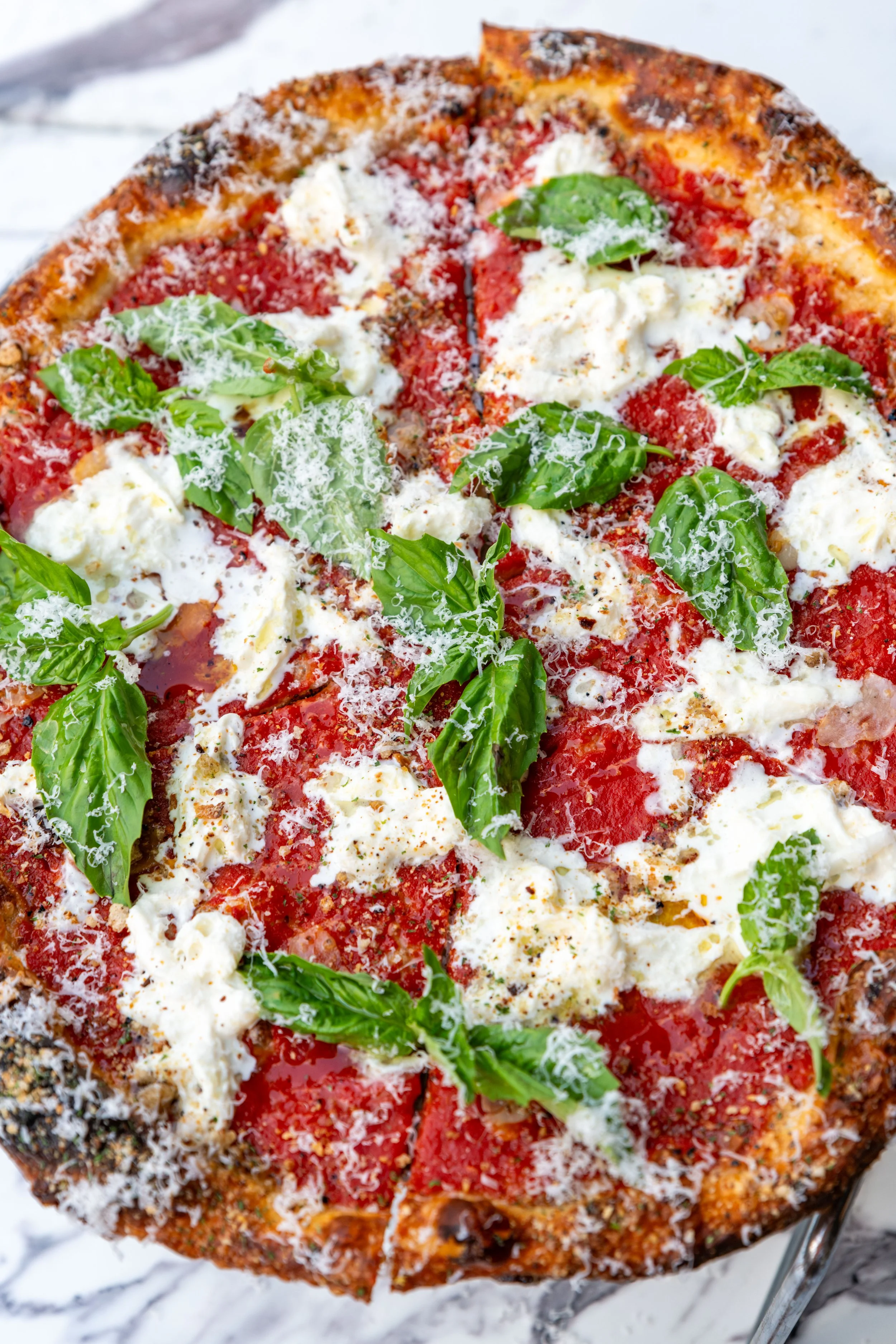 Stracciatella Pizza