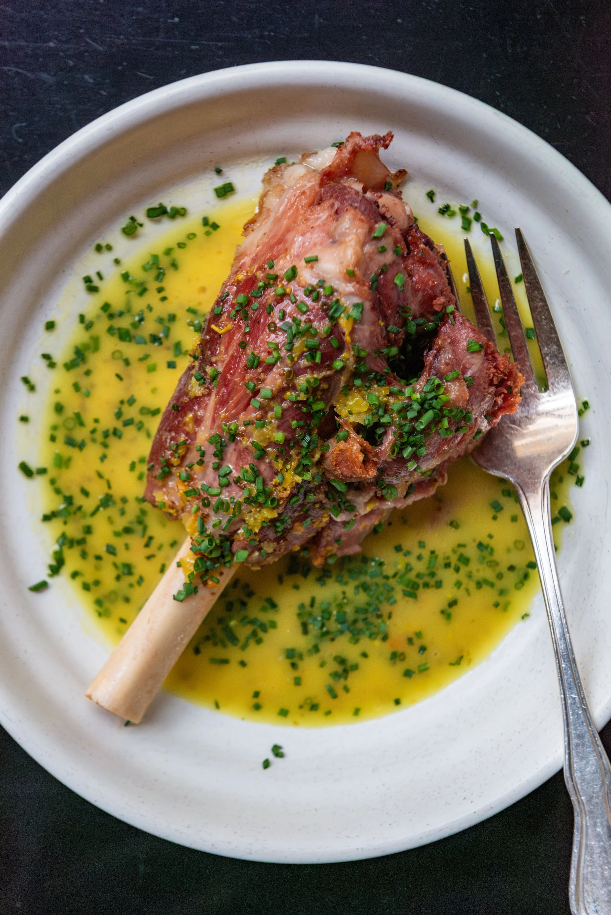 Corned Lamb Shank