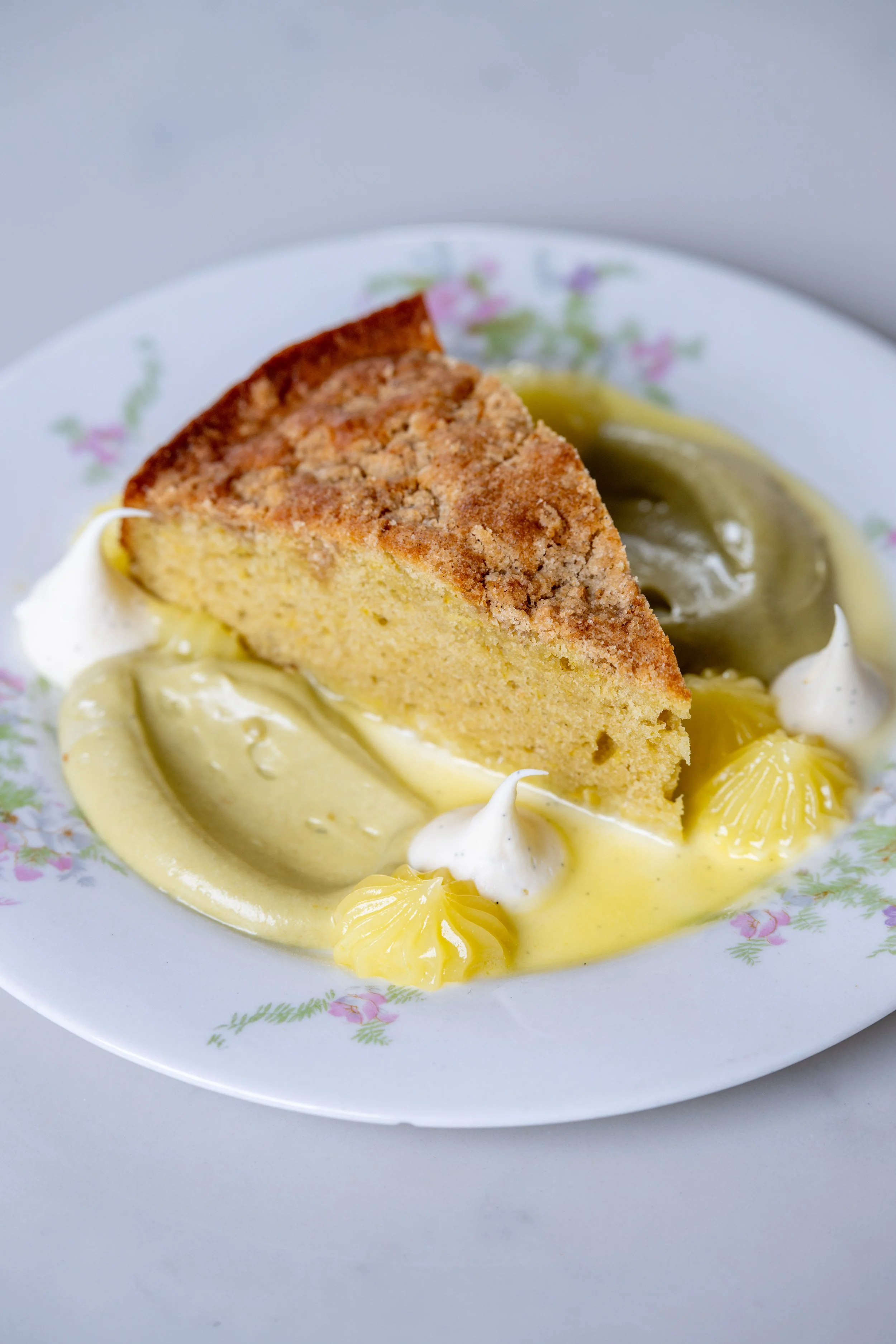 Pistachio-Olive Oil Cake