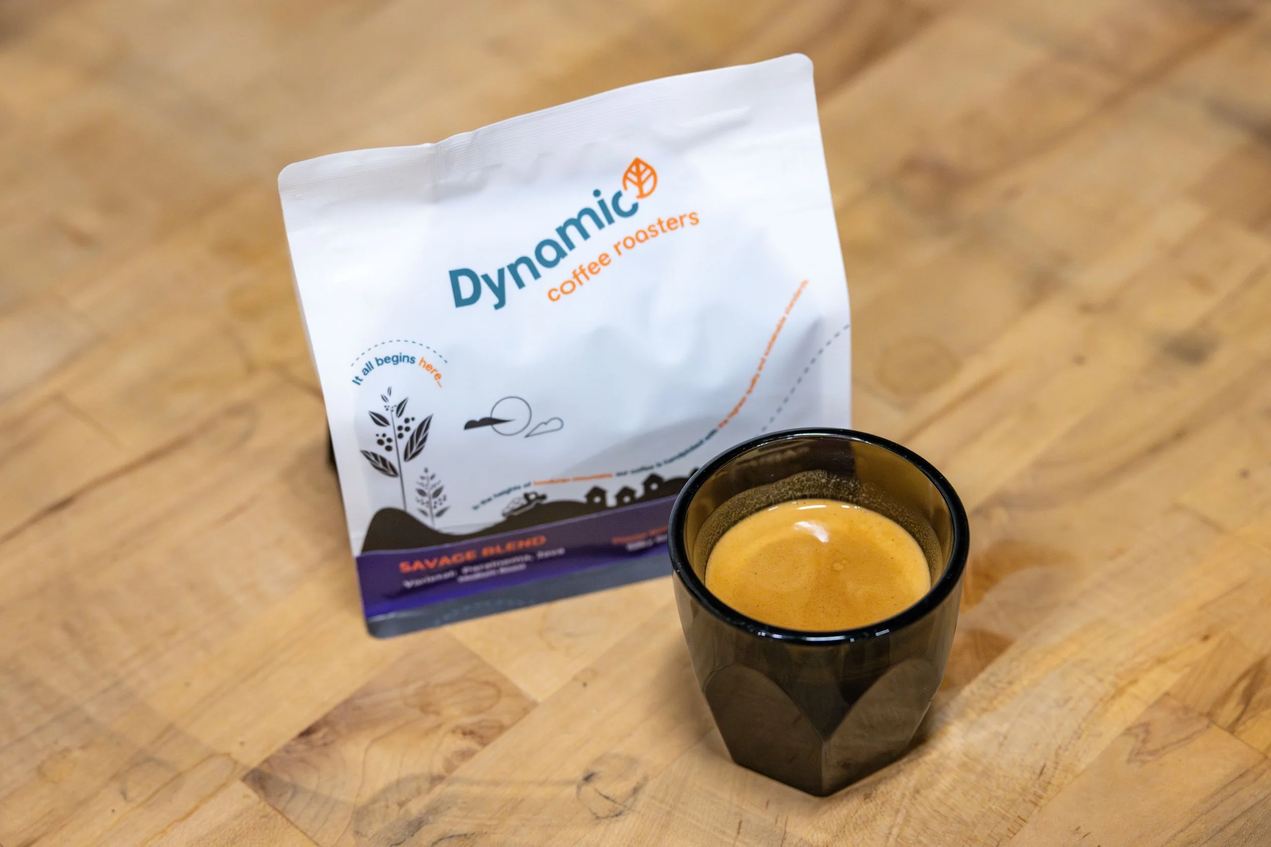 Roasters Andrew Delgado and Dylan Thomas of Dynamic Coffee Roast