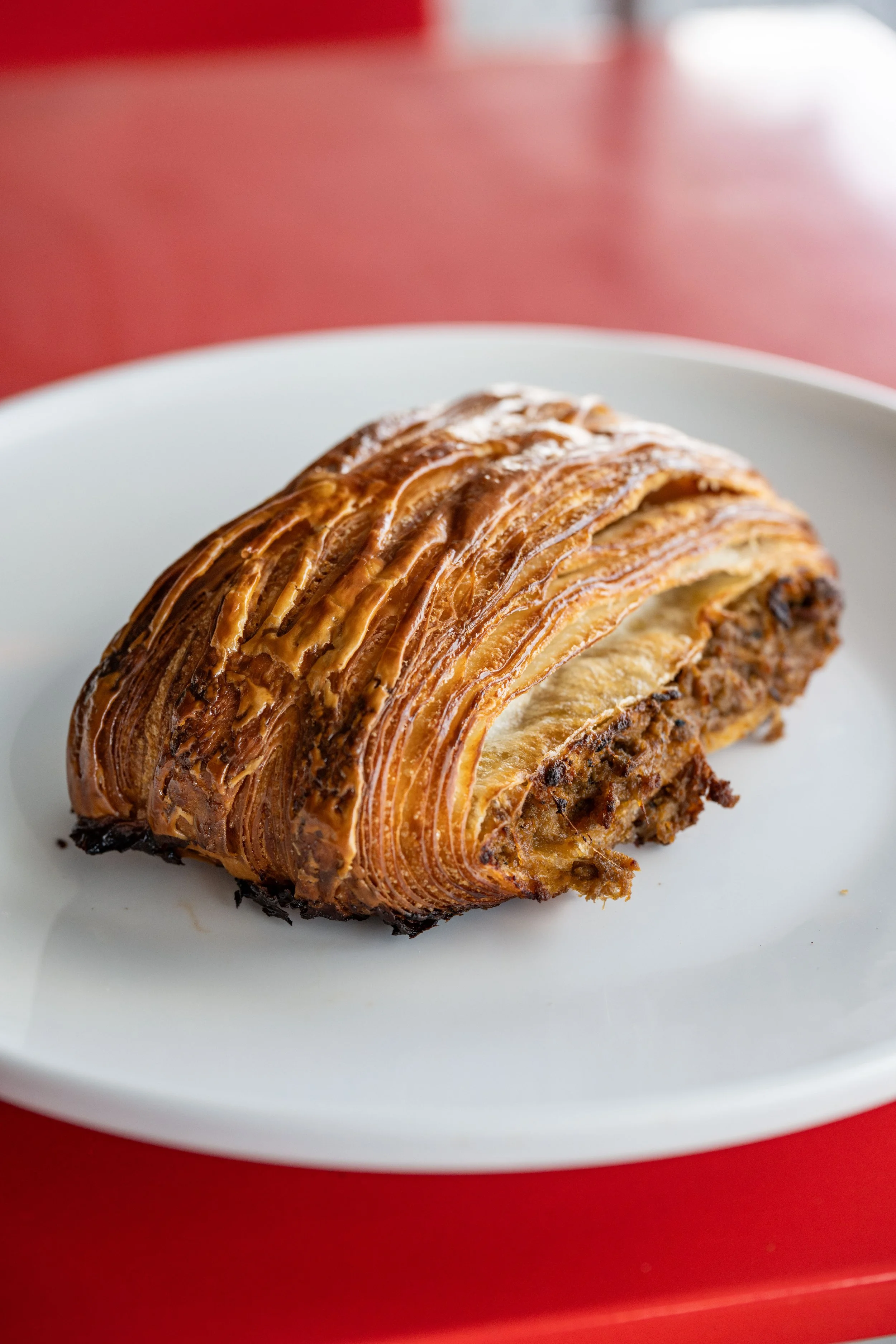 Dum Ka Keema Croissant