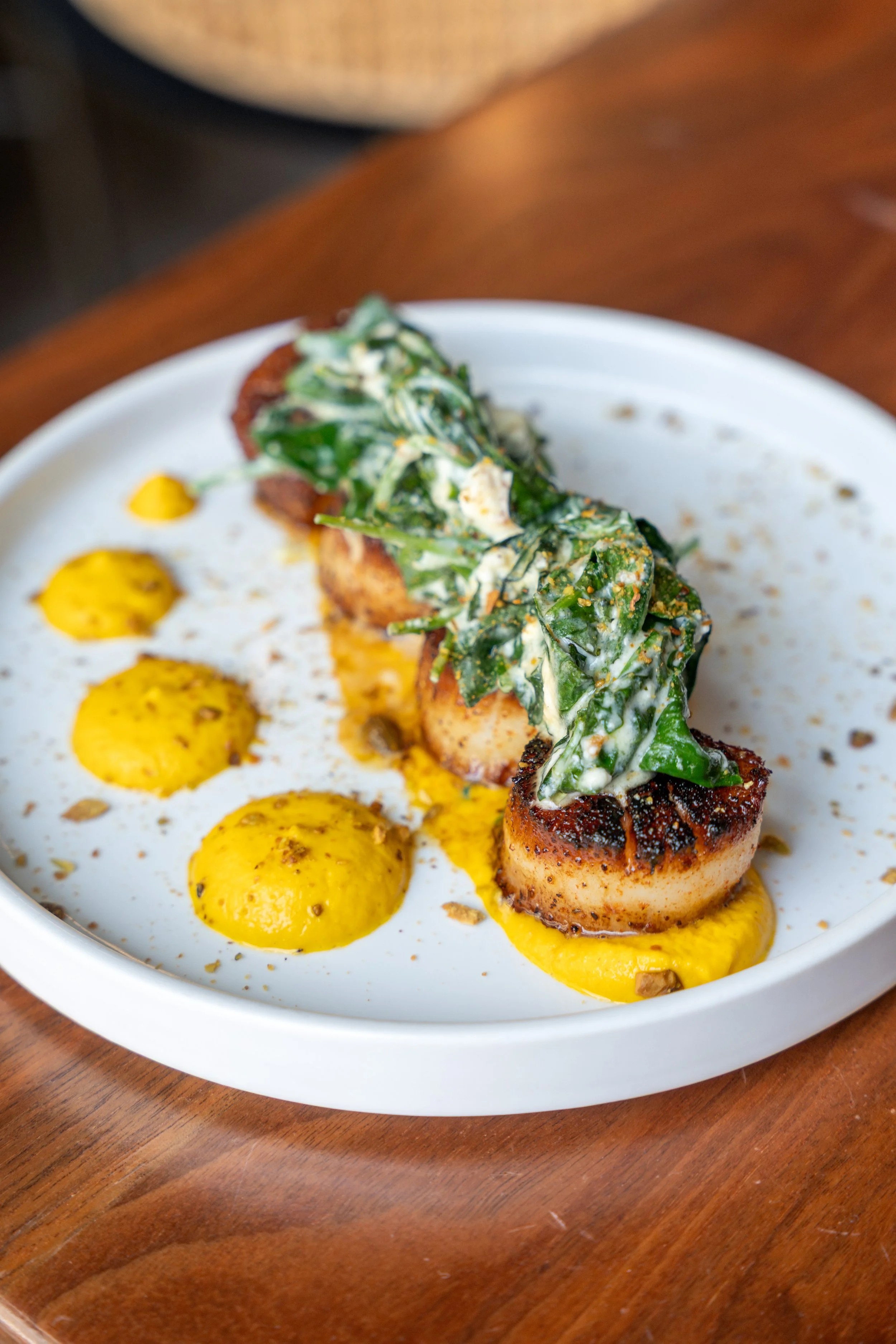 Blackened Scallops