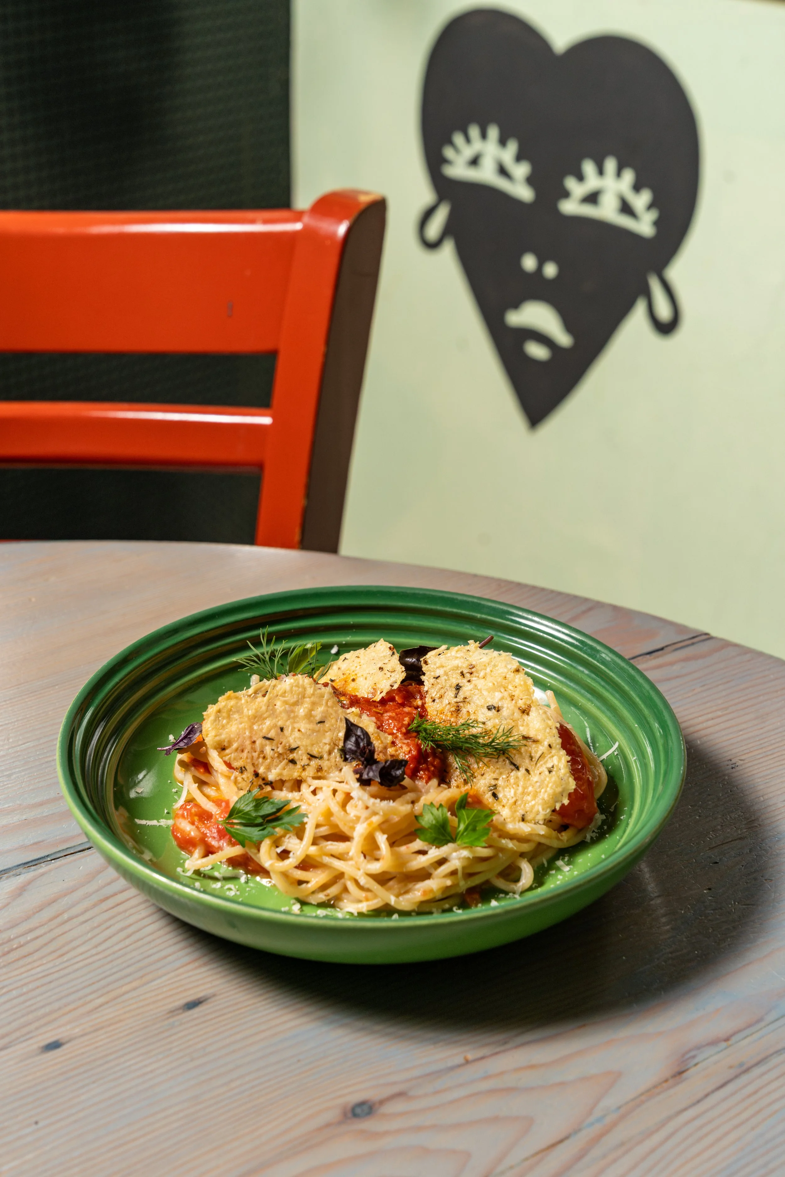 Tomato Fondue Spaghetti