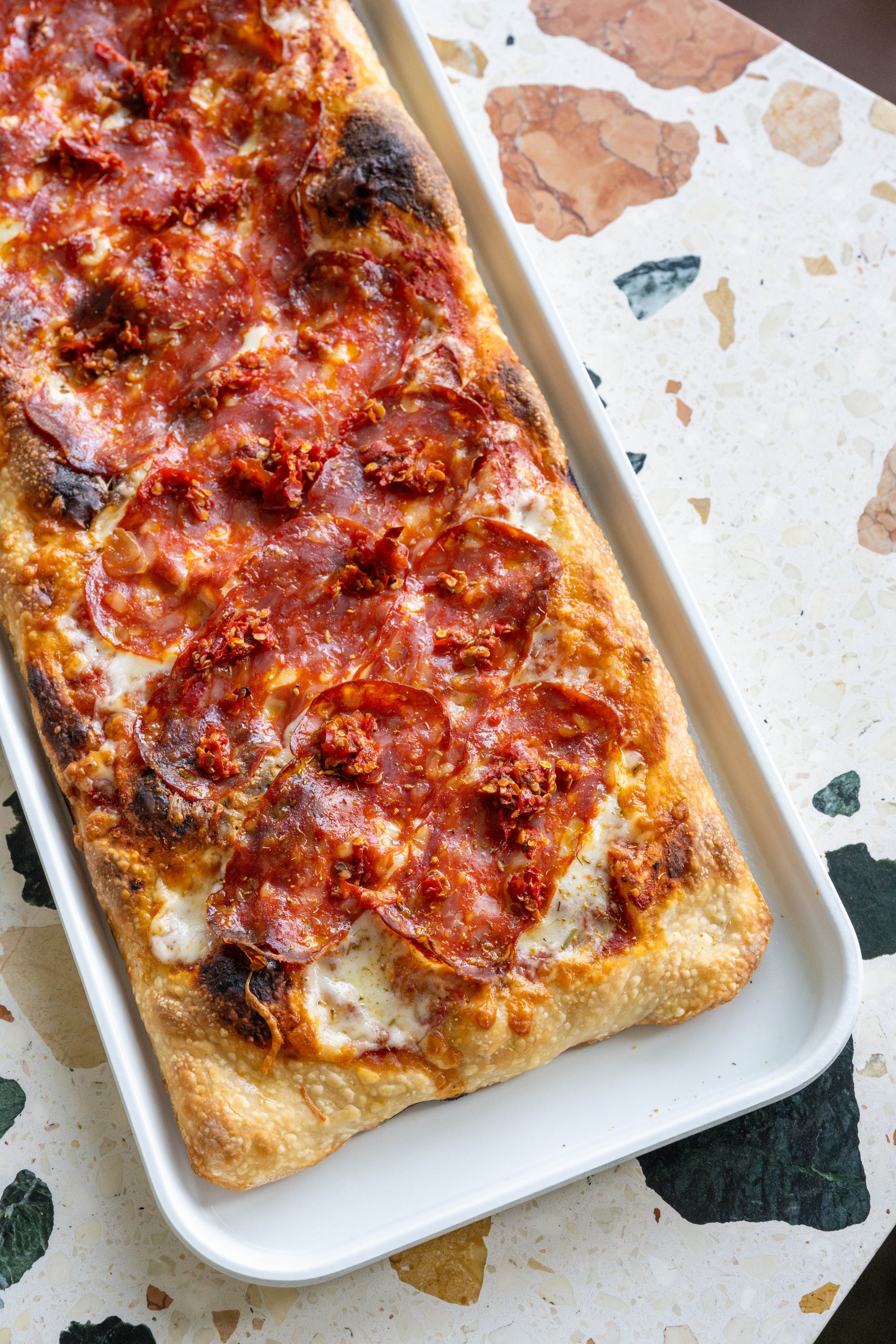 Salame Piccante Pizza
