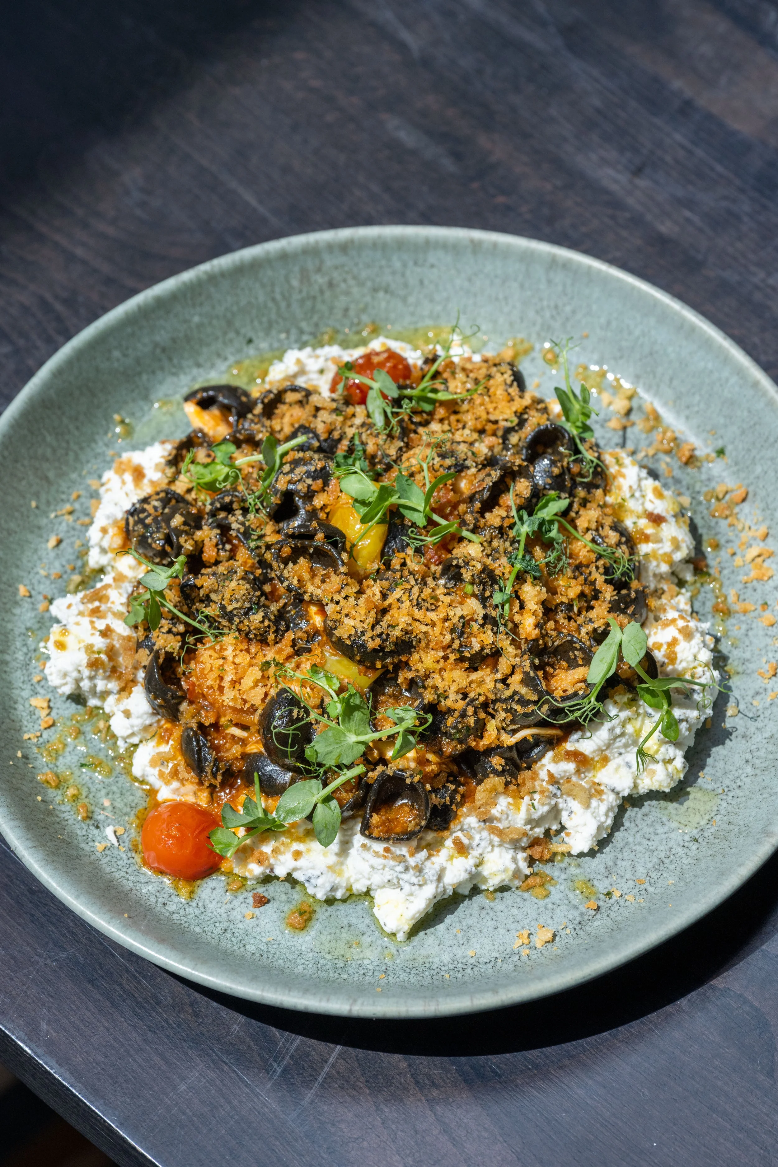 Squid Ink Orecchiette