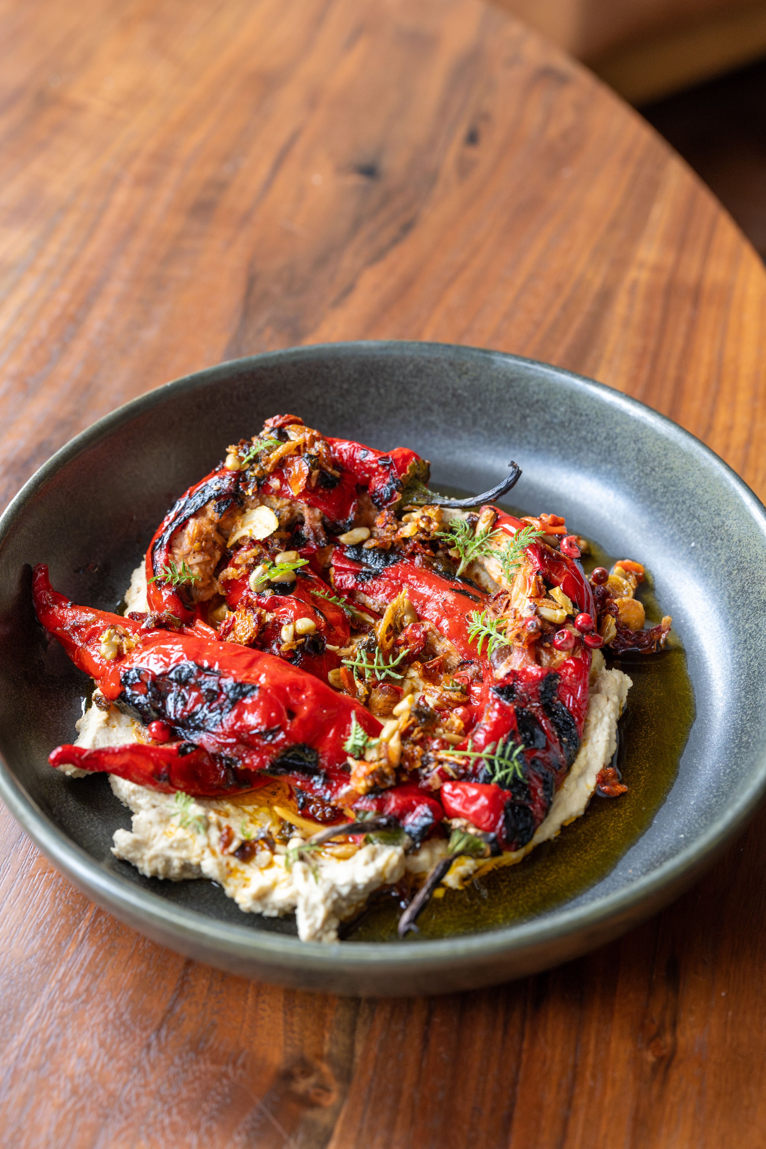 Rabbit-Stuffed Peppers