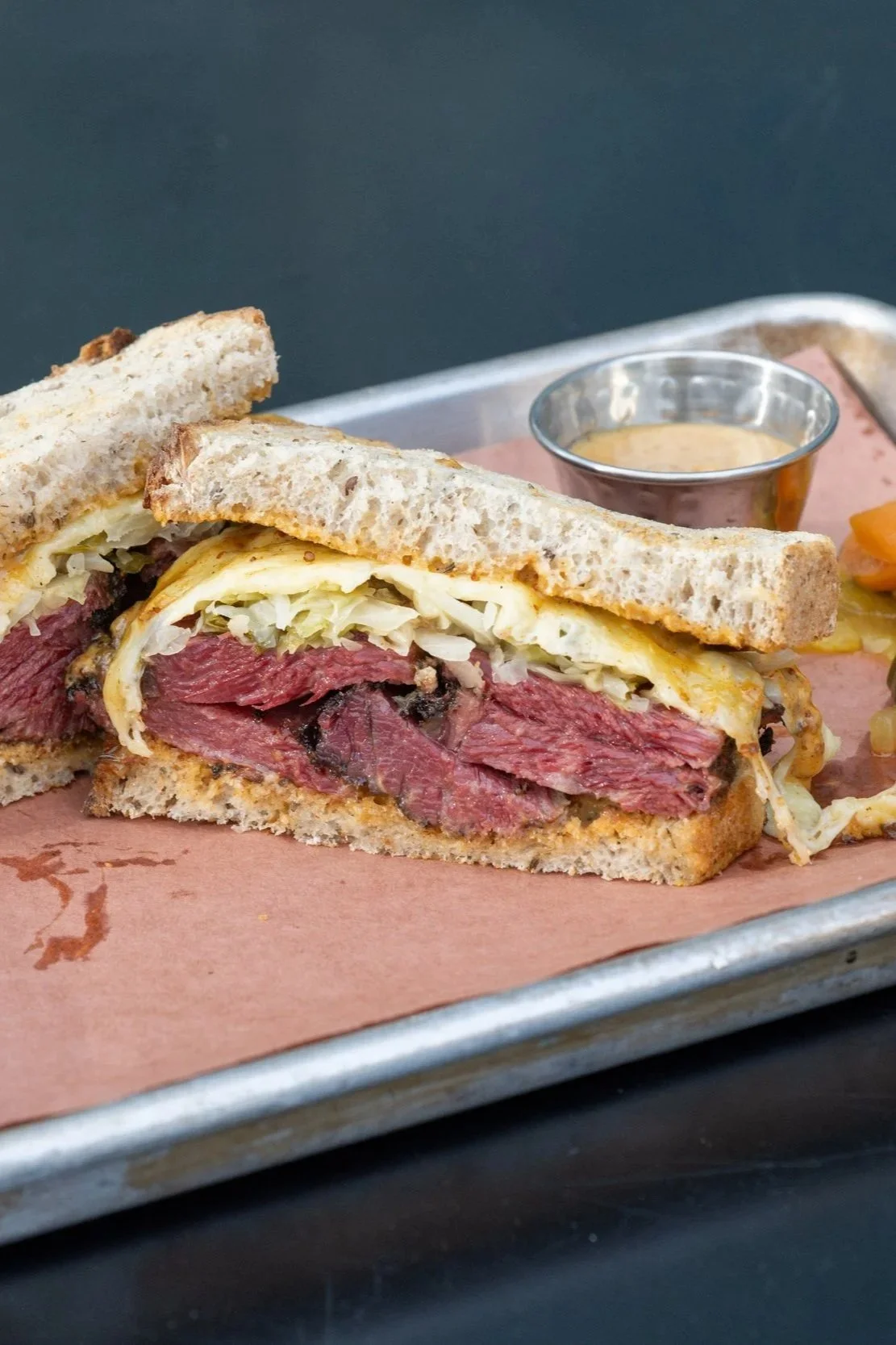 Short Rib Pastrami Sandwich