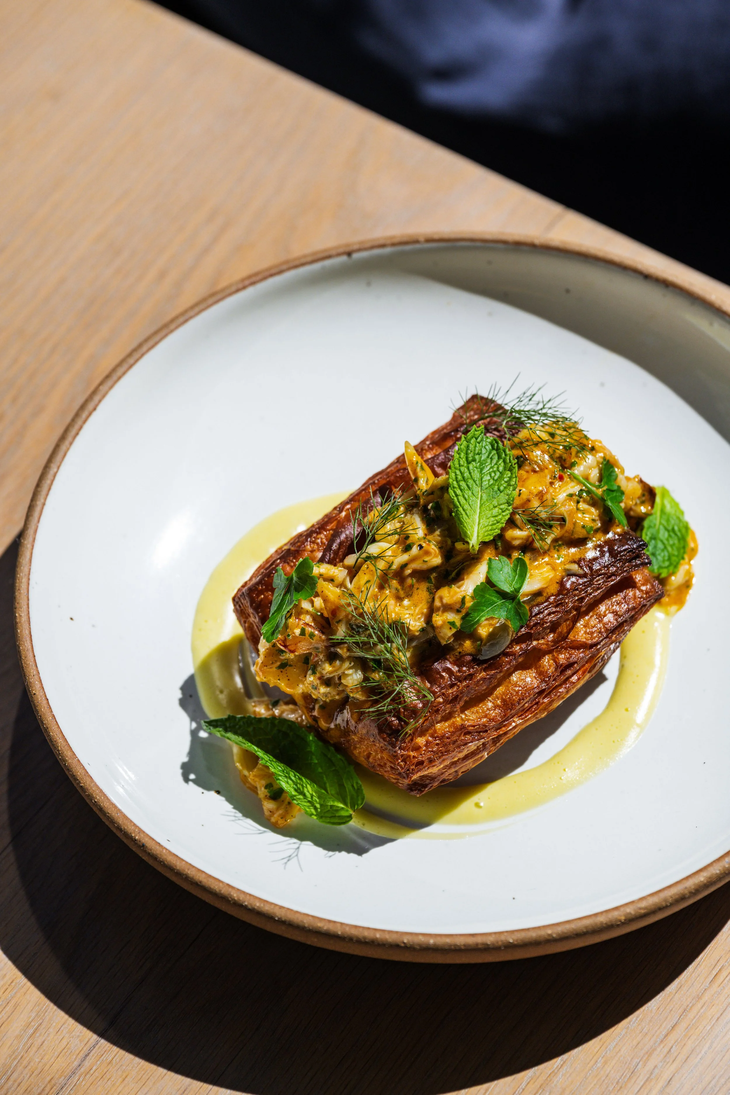 Dungeness Crab Croissant