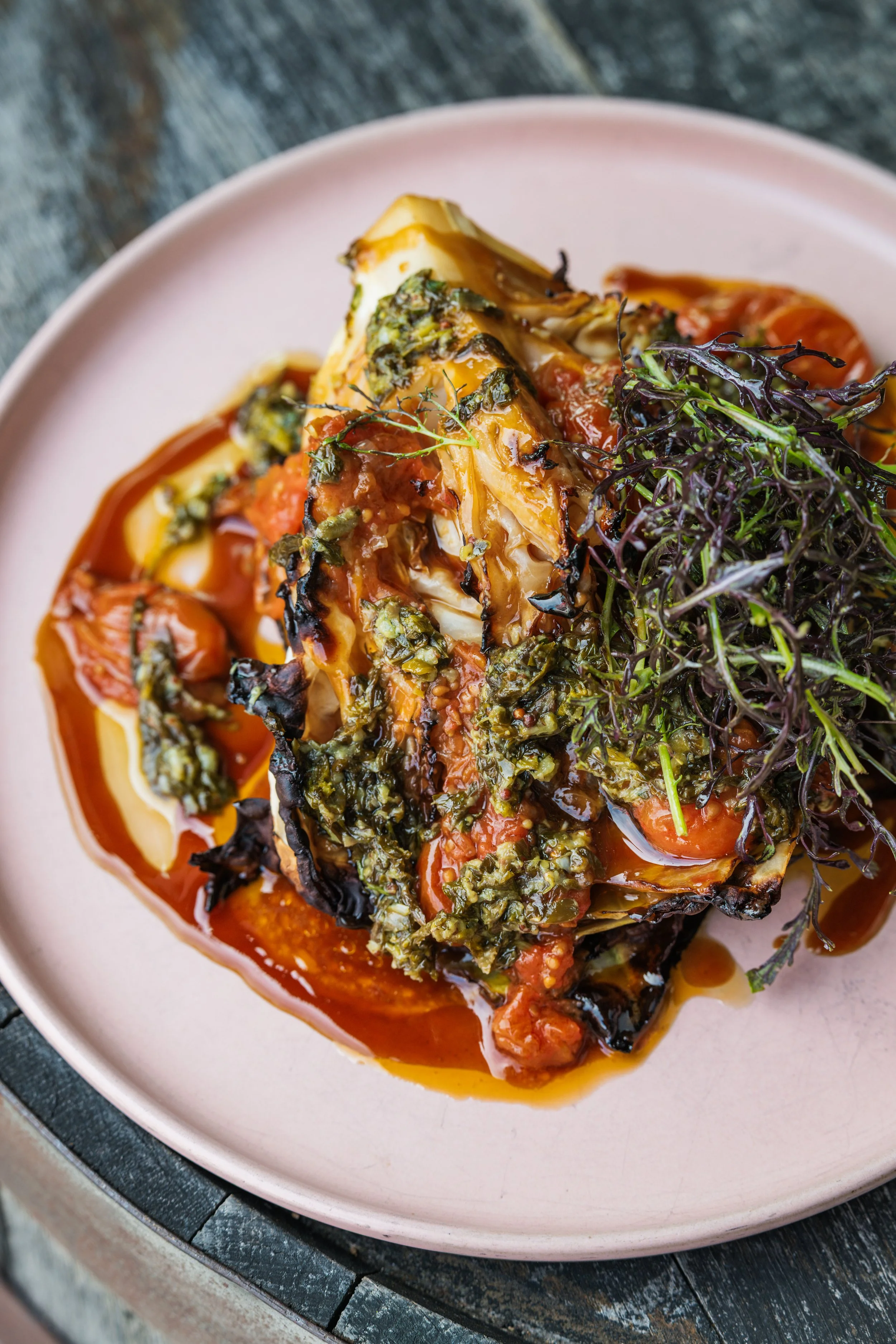 Charred Cabbage