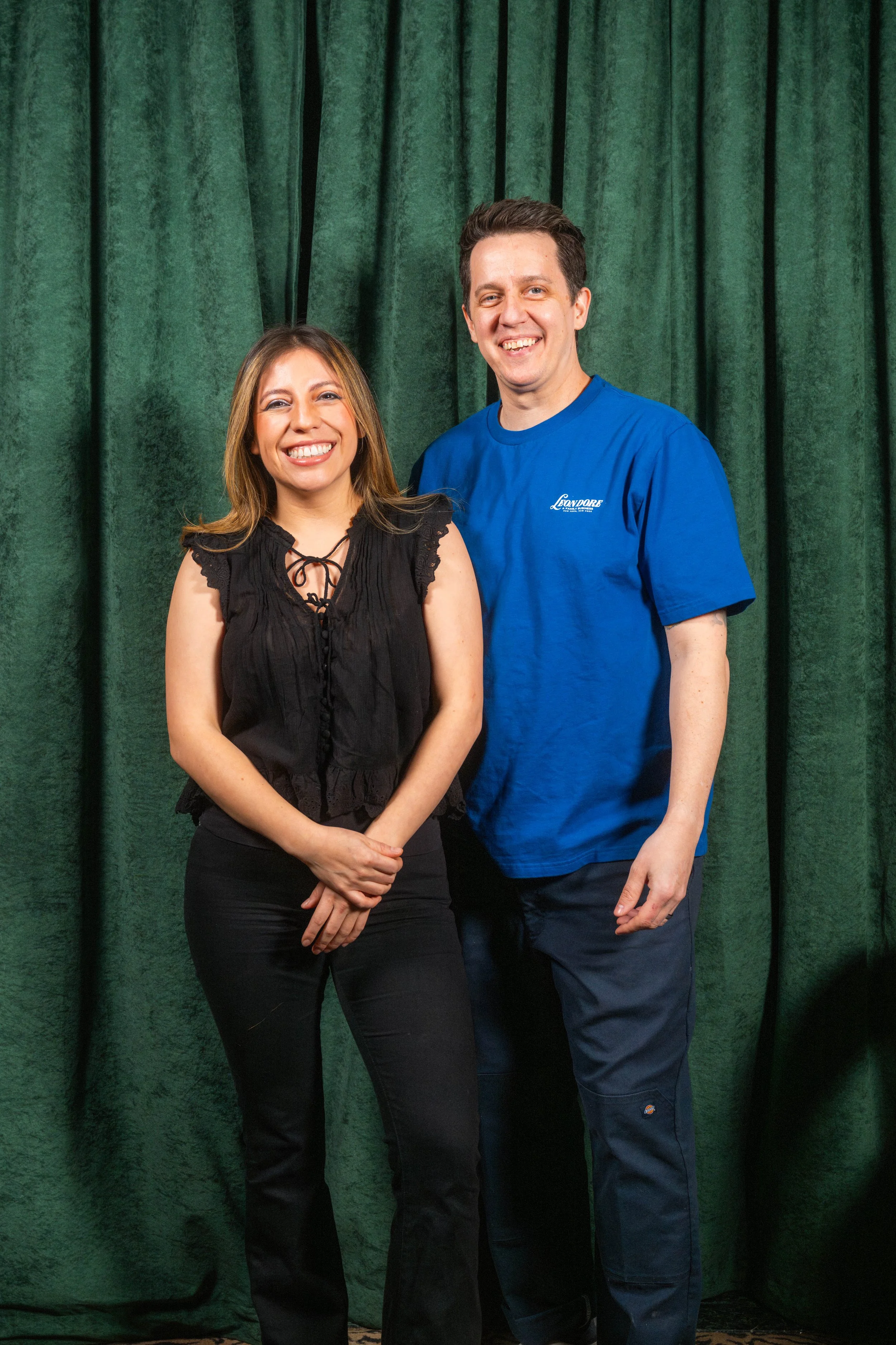 Matt Conroy and Isabel Coss