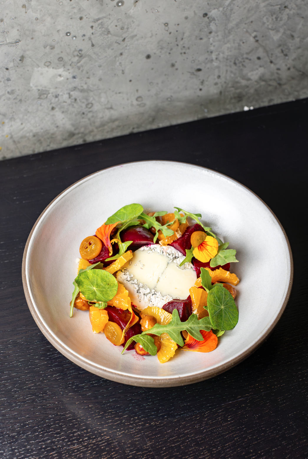 Beets and Goat Cheese Salad