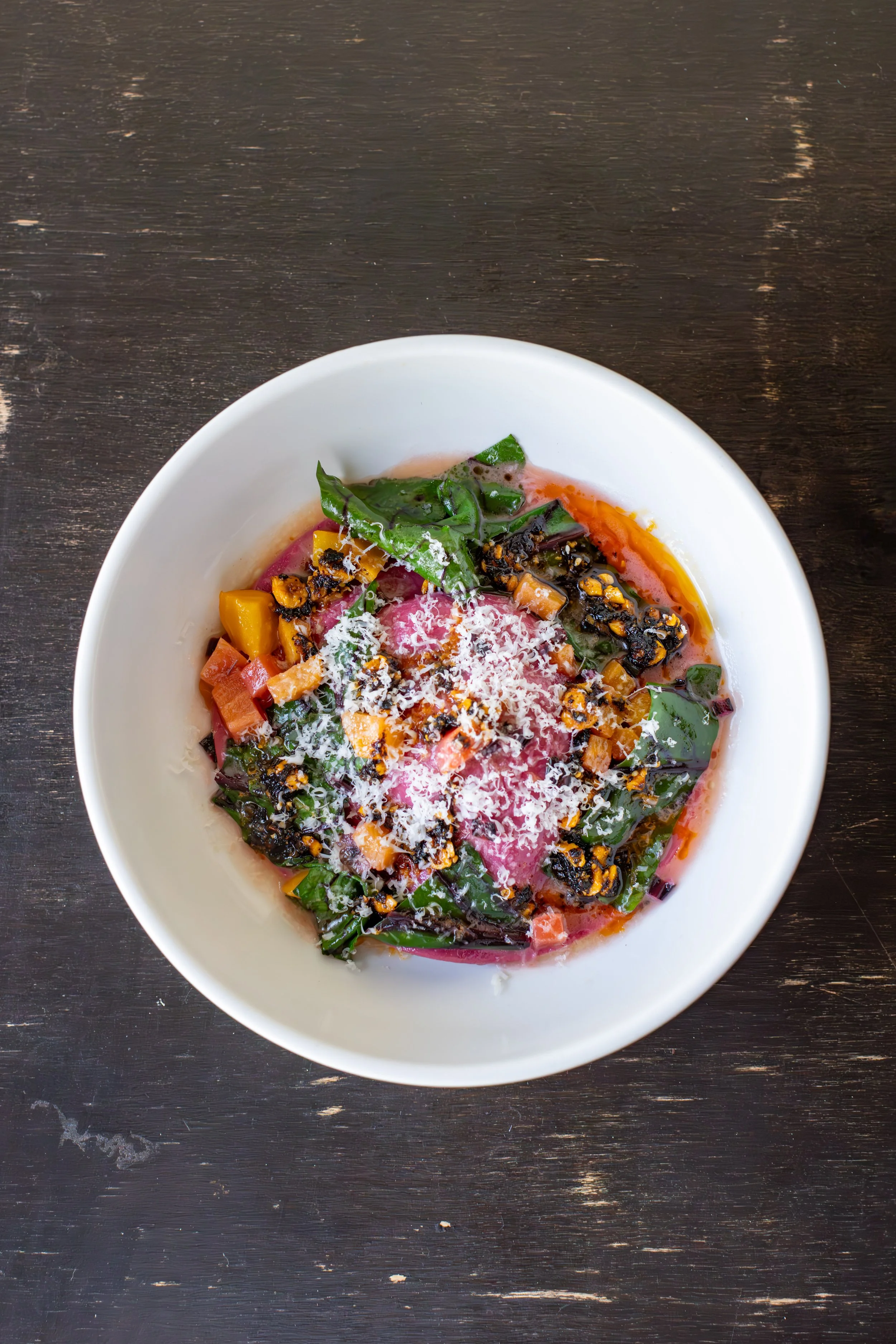 Beet Raviolo
