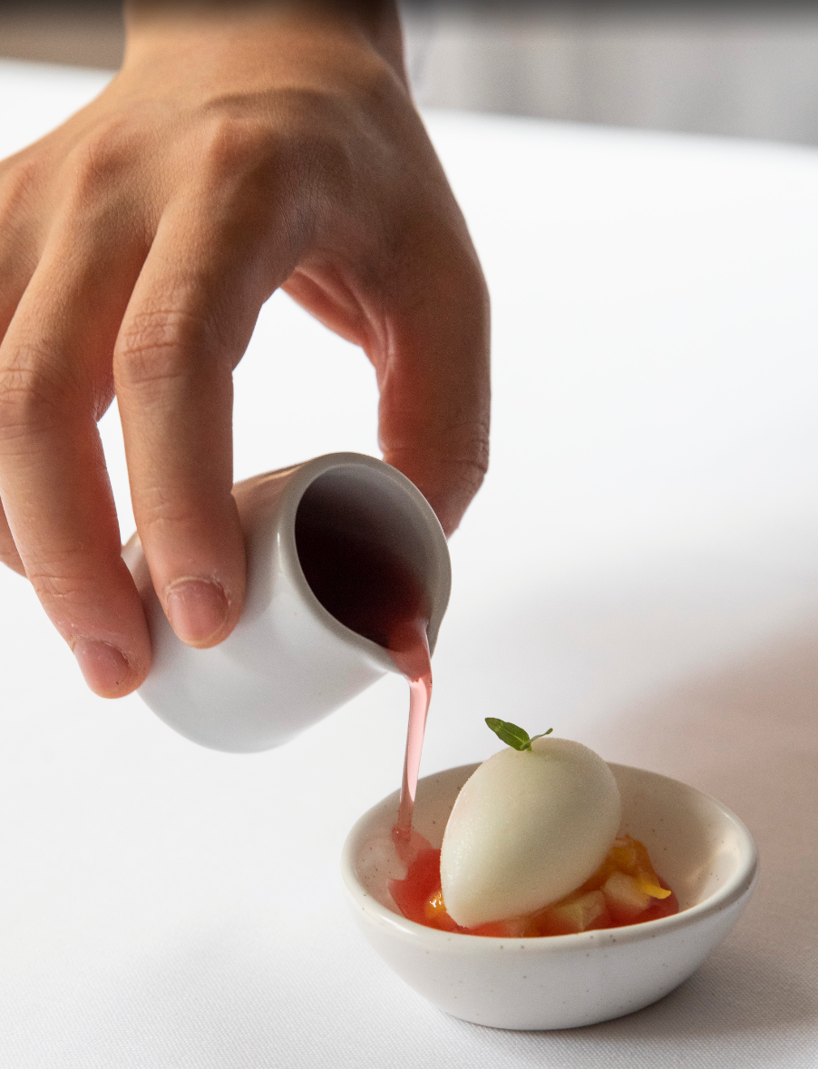 Lemon Basil Sorbet