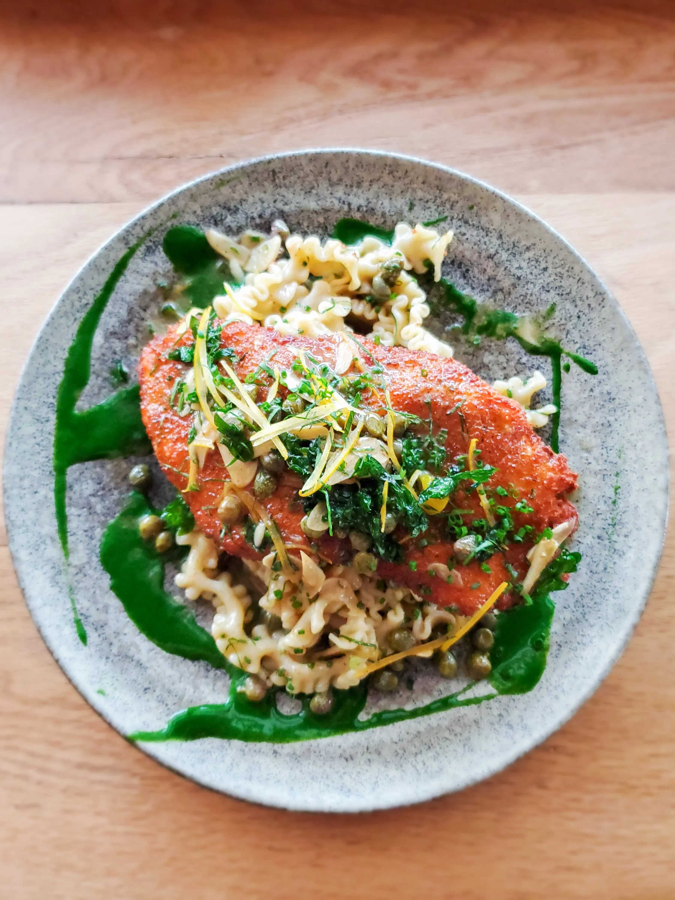 Veal Piccata with Preserved Lemon