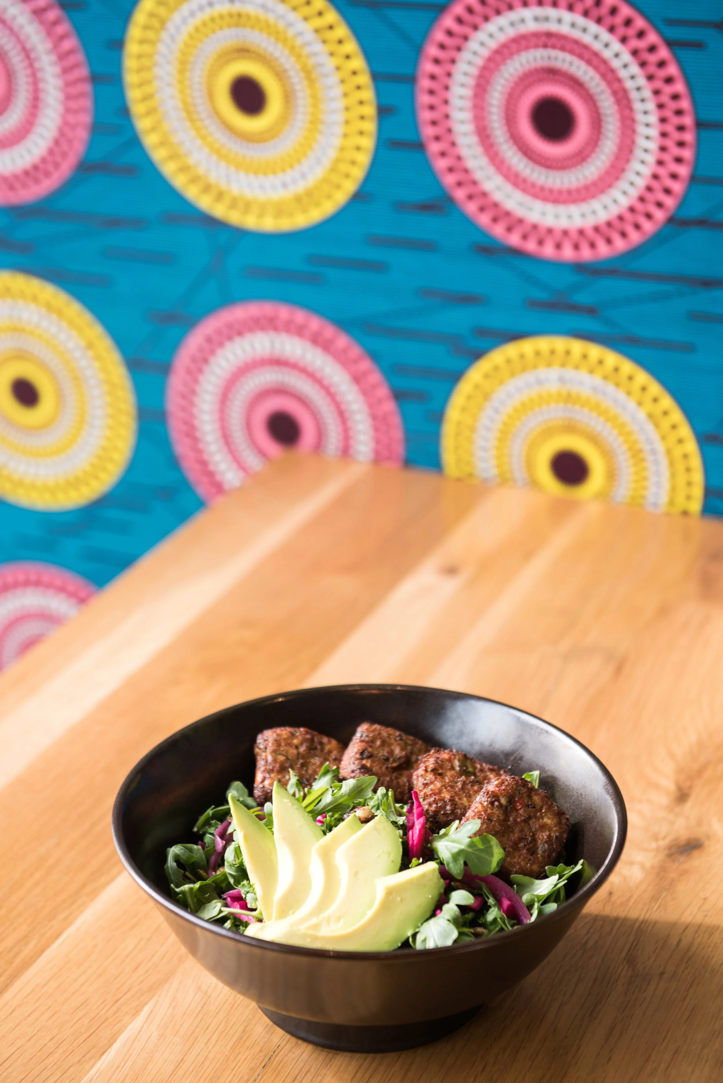 Black-Eyed Pea Falafel Salad