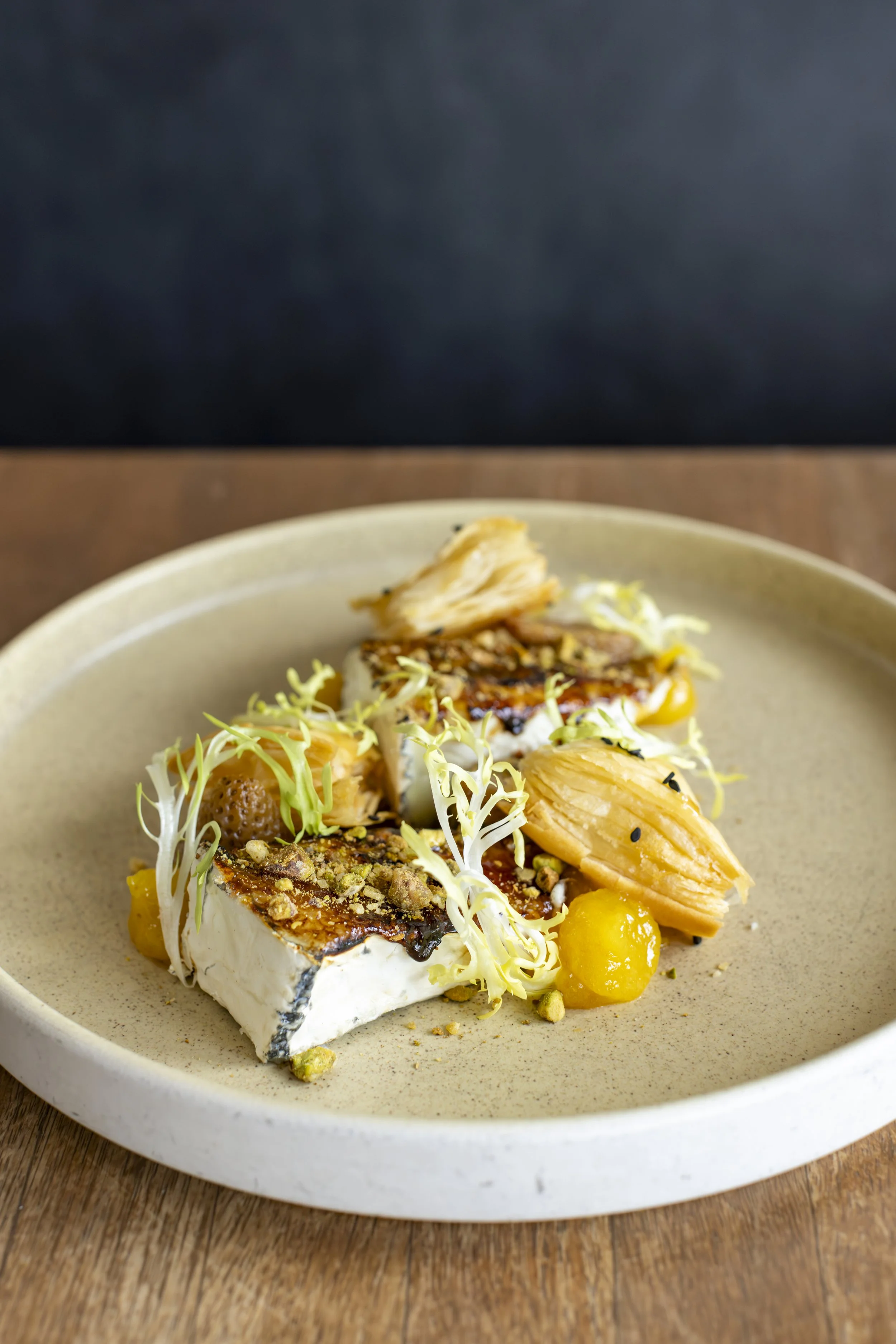 Brûléed Goat Cheese