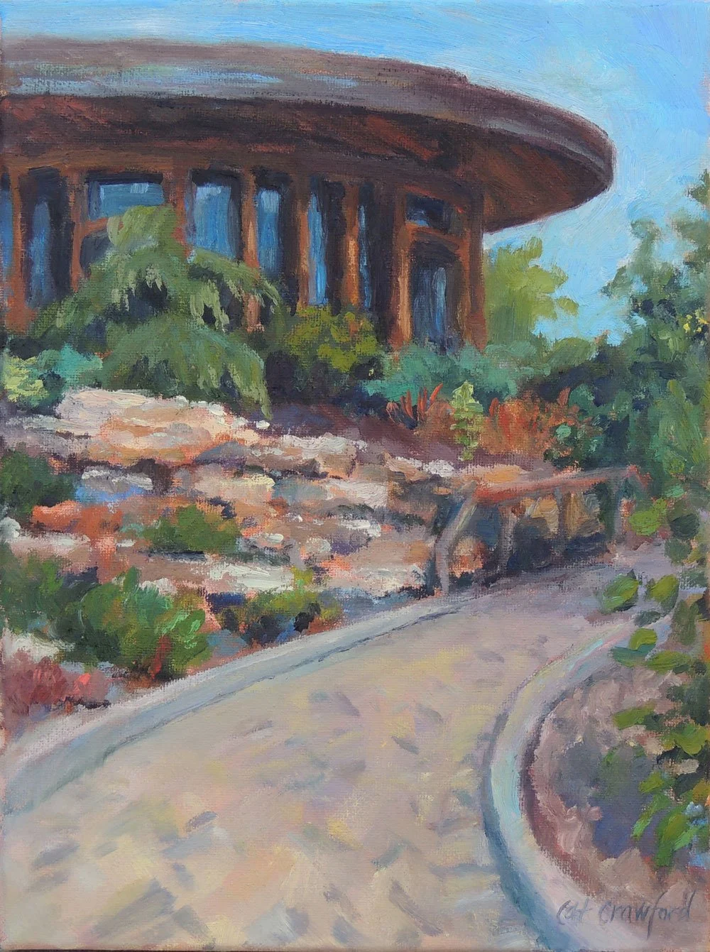 Waterfront Botanical Gardens - Fine Art Print