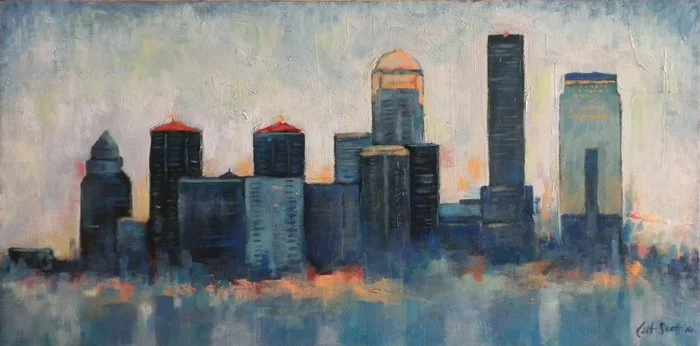 Downtown Louisville - Canvas Print