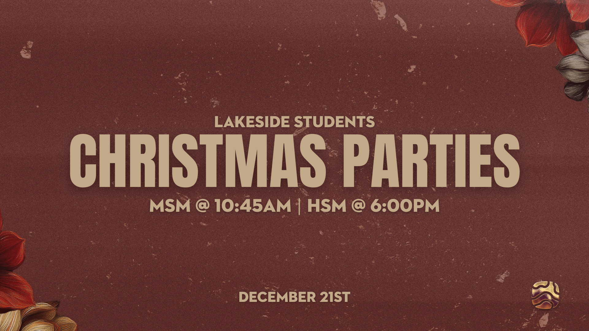 Student Christmas Parties